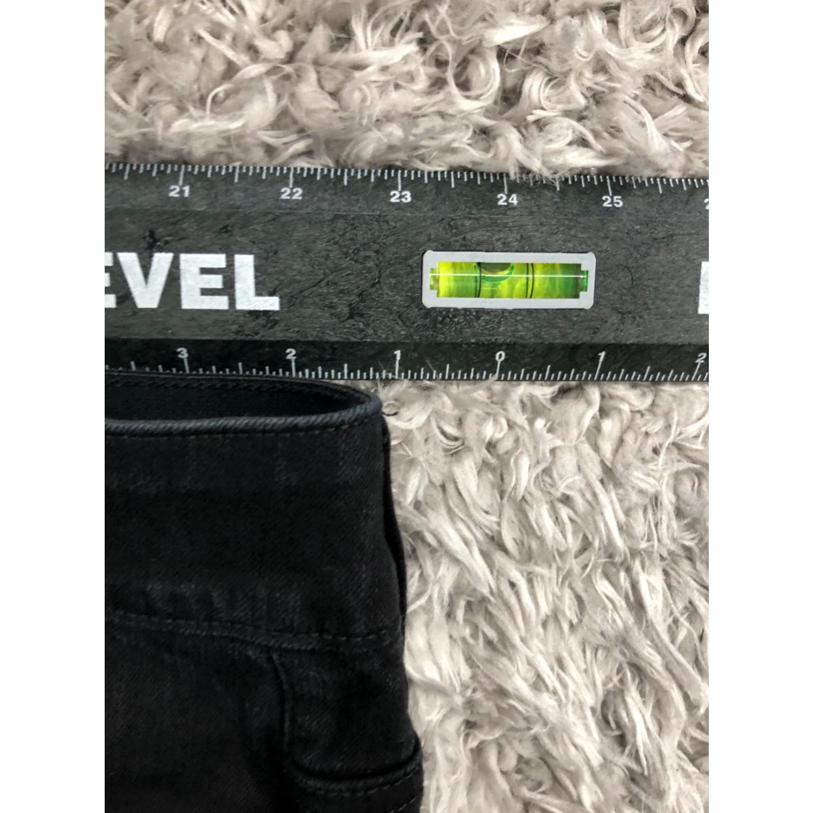Torrid Torrid Jeans Skinny Crop Dark Wash Black Plus Size 26 Womens Denim 5-Pocket High Rise Logo Button Zipper Collection Size 26" / US 2 / IT 38 - 2 Thumbnail