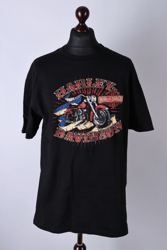 Harley Davidson Harley-Davidson Graphic T-Shirt Roma Italy Black Size L Size US L / EU 52-54 / 3 - 1 Thumbnail