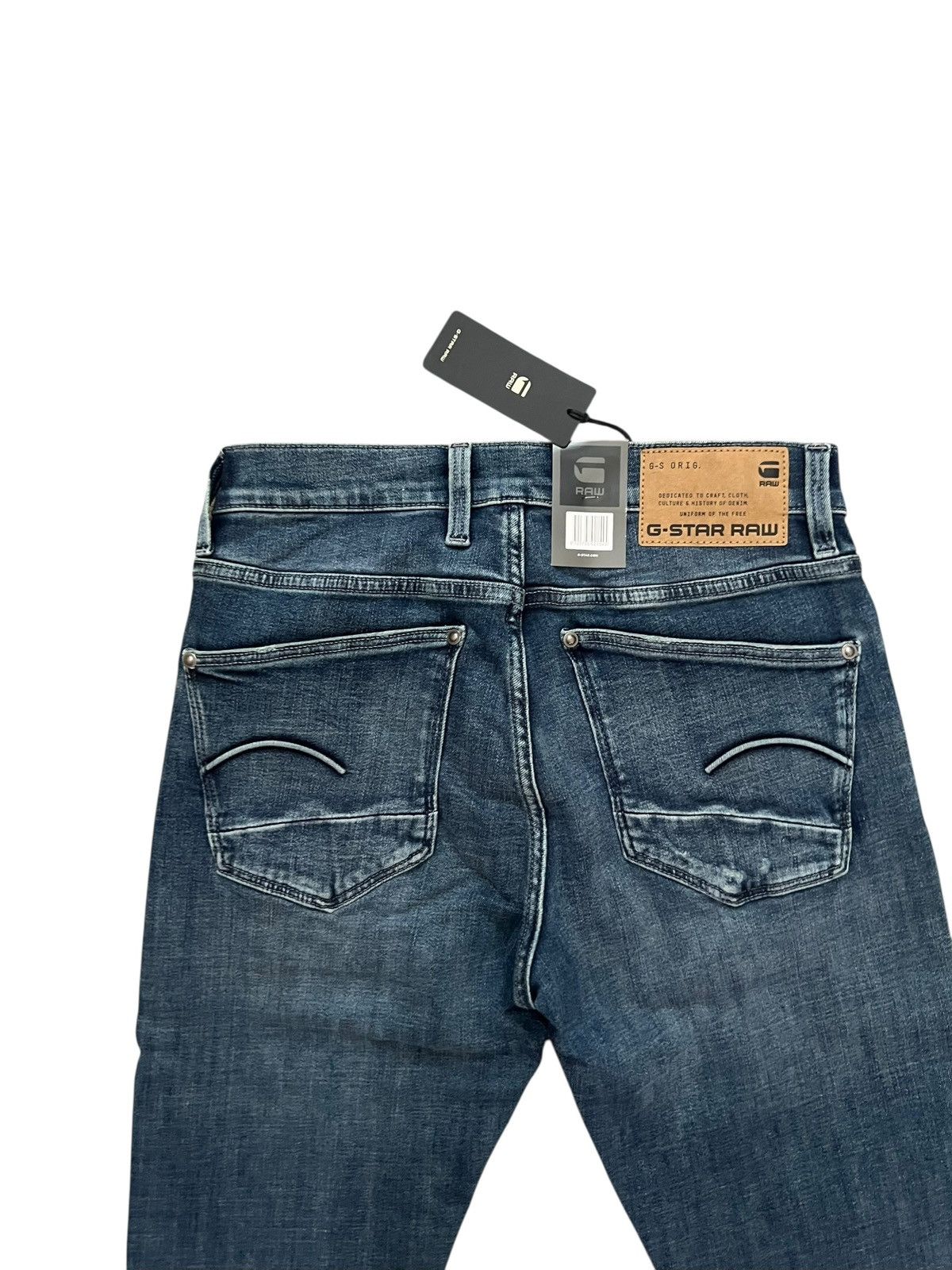 G-Star G-Star Raw Mens 3301 Slim Jeans Denim $170 Gray Size 30/32 Size US 30 / EU 46 - 4 Thumbnail