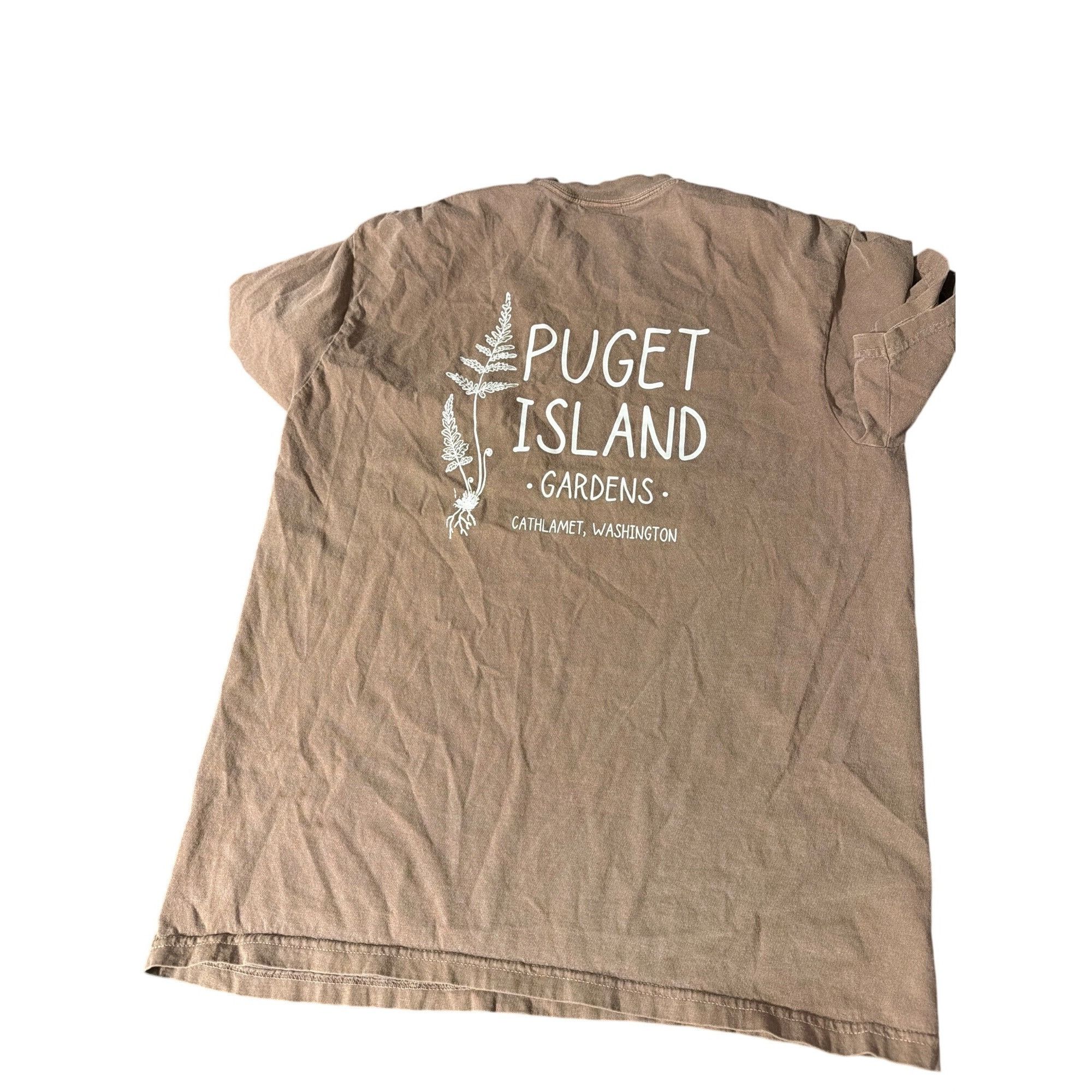 Comfort Colors Comfort Colors T Shirt Puget Island Gardens Cathlamet WA Bro Size US L / EU 52-54 / 3 - 5 Thumbnail