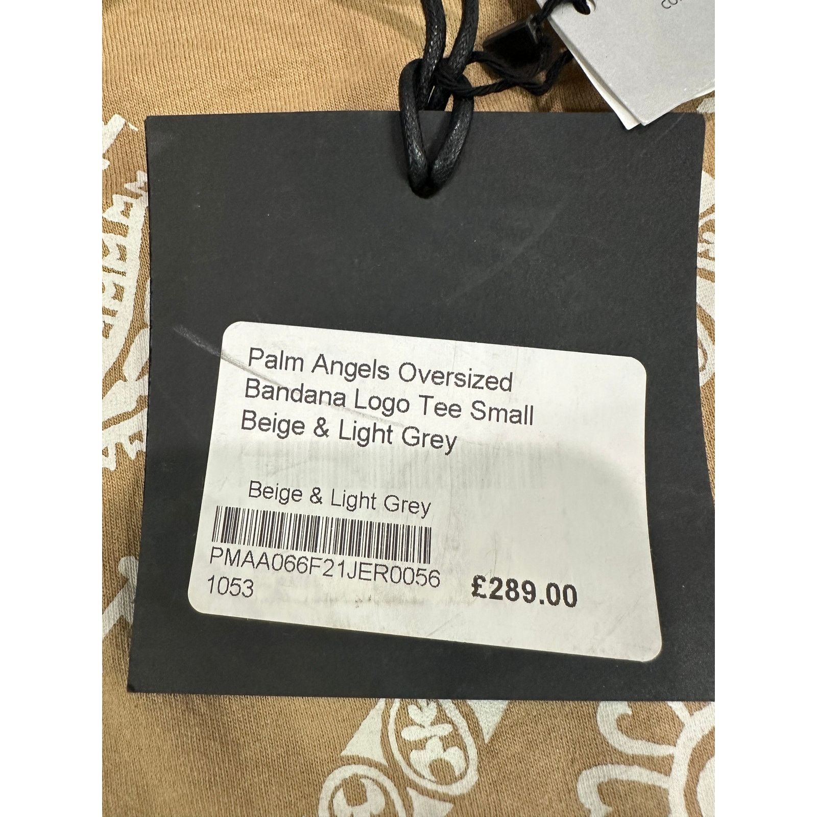 Palm Angels Palm Angels Oversized Bandana Logo Tee (Sm) Size US S / EU 44-46 / 1 - 3 Thumbnail