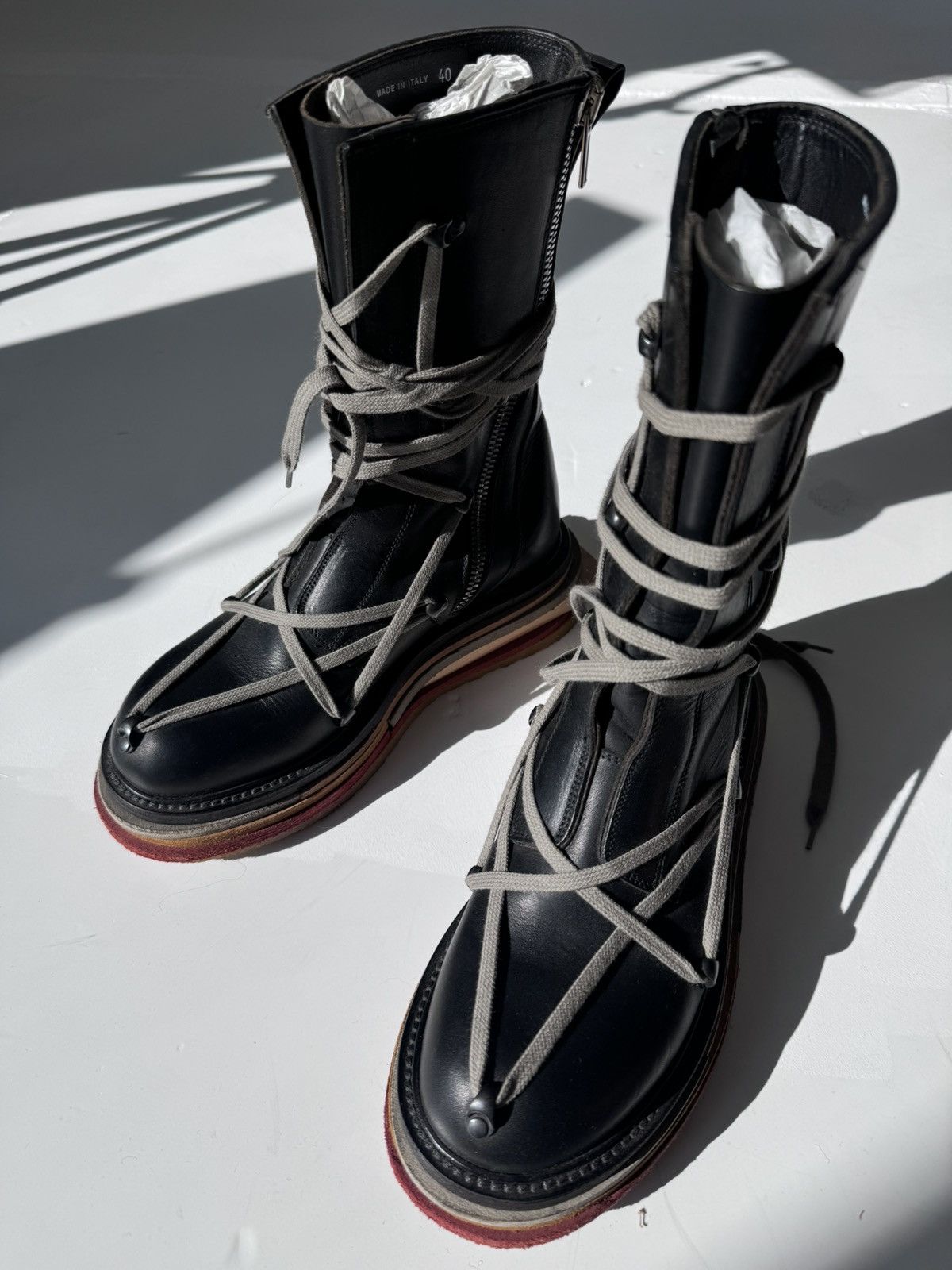 Rick Owens Rick Owens LEGO boots Size US 7 / EU 40 - 1 Thumbnail