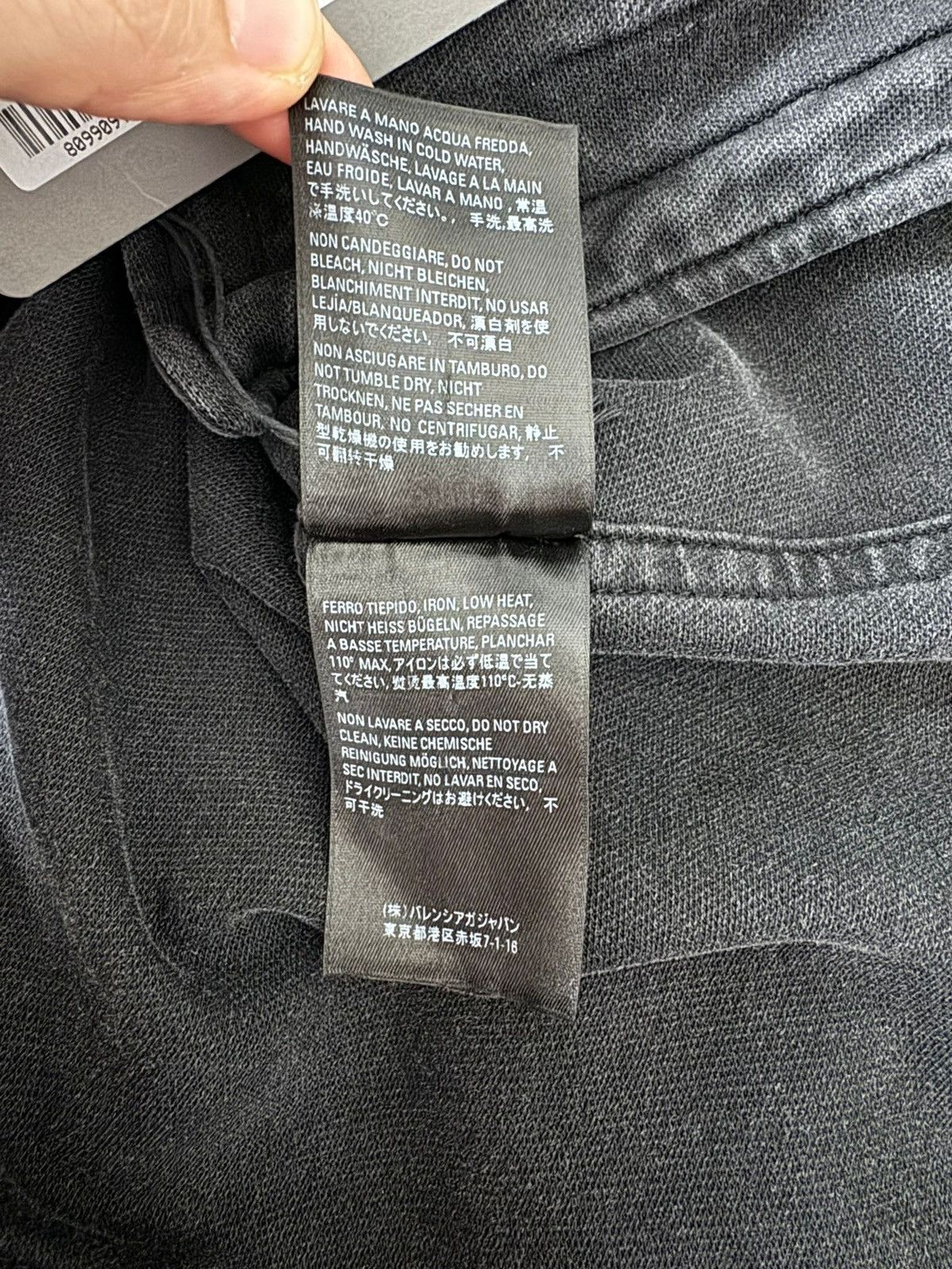 Balenciaga FW21 Denim Jersey Jacket Trucker Trompe L’oeil Size US M / EU 48-50 / 2 - 16 Thumbnail