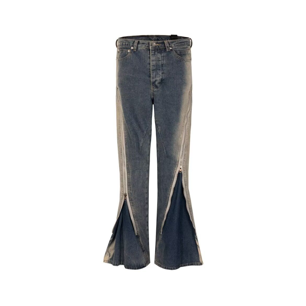 Japanese Brand × Vintage Loose high street wide leg jeans men's straight leg pants Size US 32 / EU 48 - 5 Thumbnail