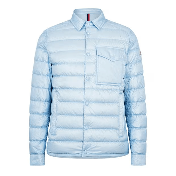 Moncler Tenibres Down Shirt Jacket Size US XXL / EU 58 / 5 - 1 Thumbnail