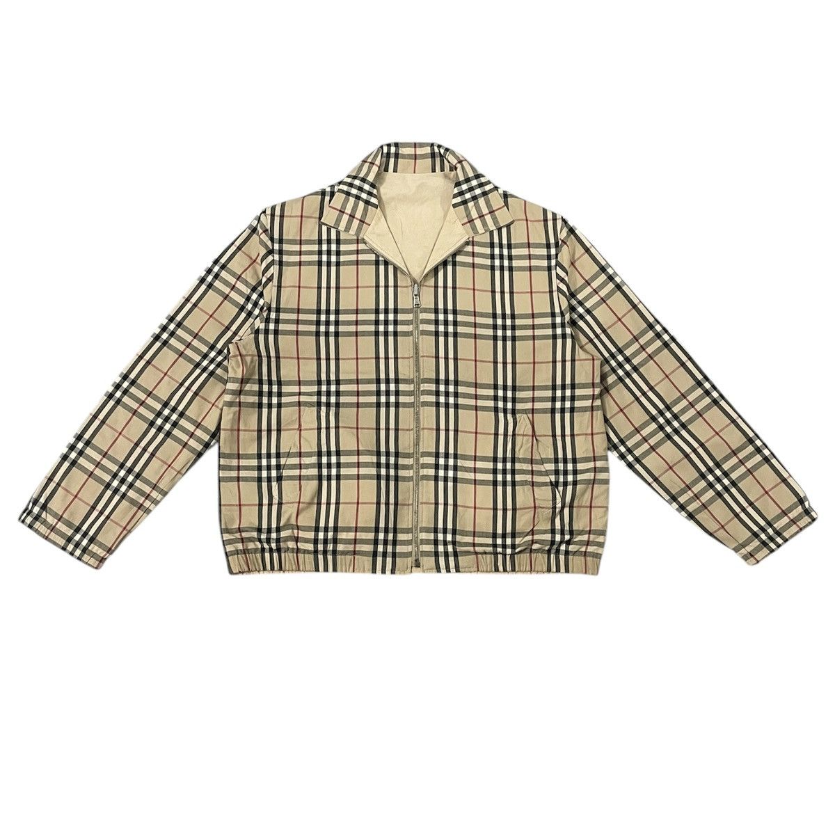 Burberry Vintage Burberrys Reversible Nova Check Jacket Size US L / EU 52-54 / 3 - 1 Thumbnail