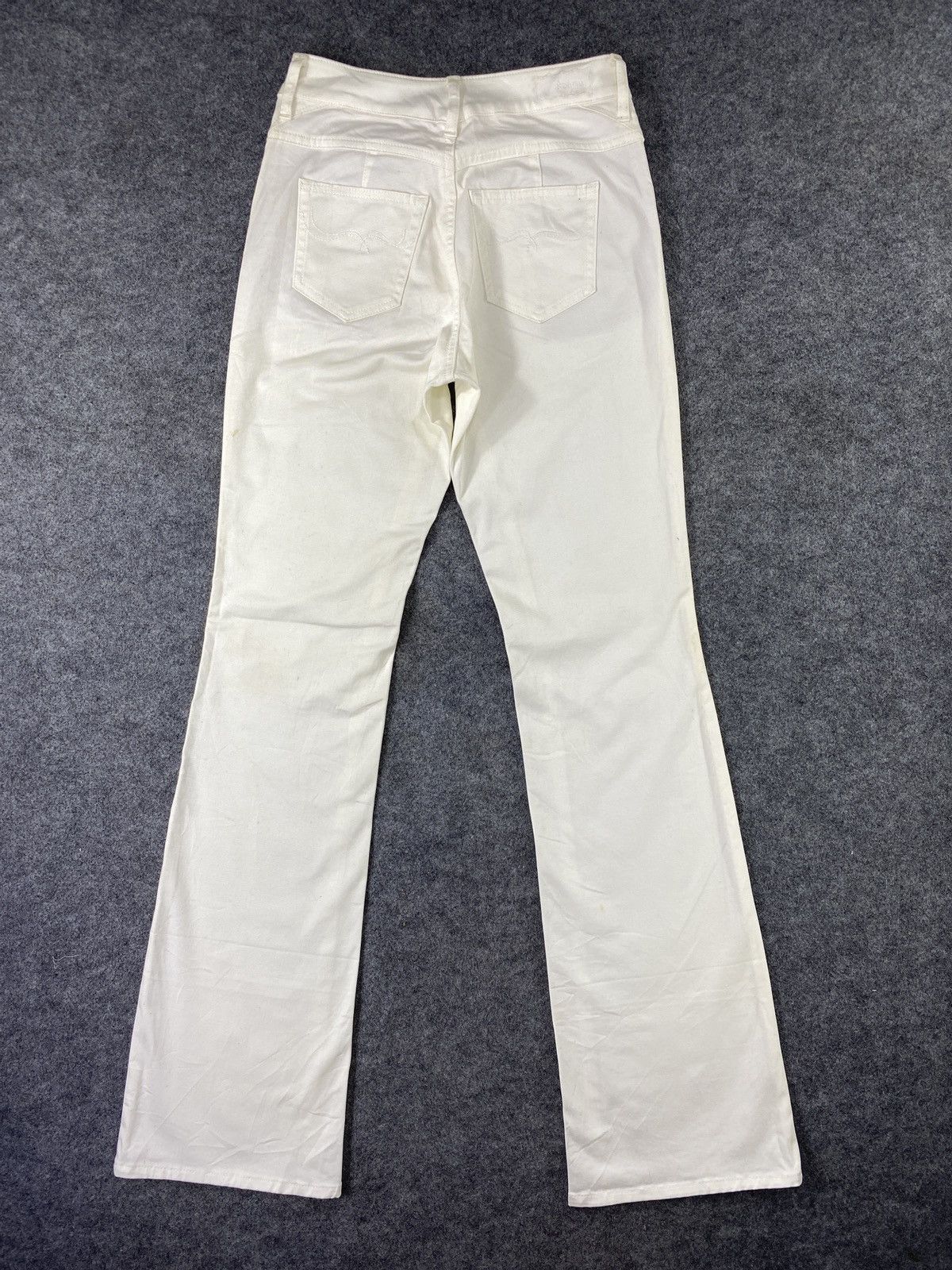 If Six Was Nine × Japanese Brand × Le Grande Bleu (L.G.B.) Bobson Flare white Jeans - J1122 Size US 27 - 5 Thumbnail