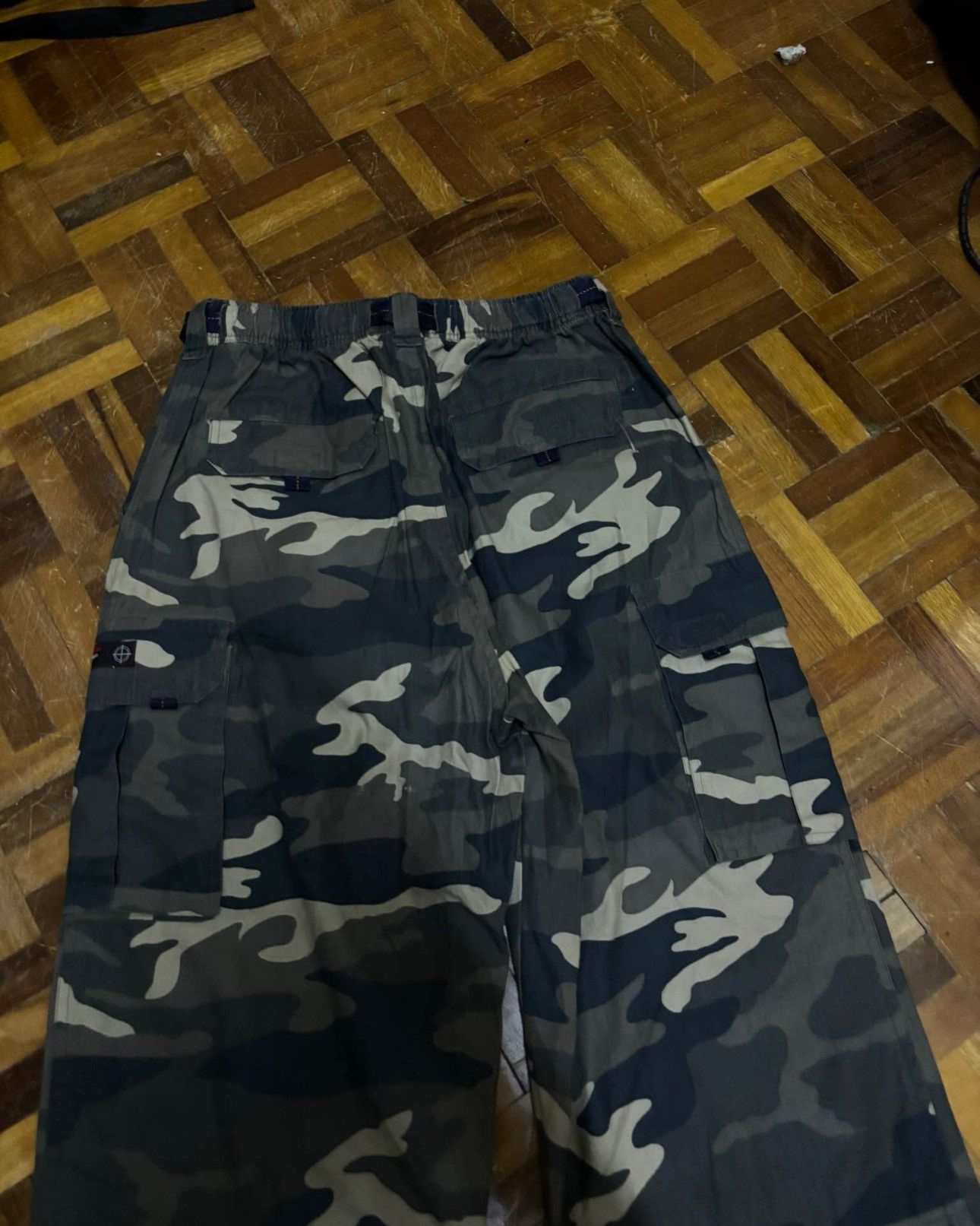 Vintage Military Cargo Pants With Belt (Size 28) Size US 28 / EU 44 - 7 Thumbnail