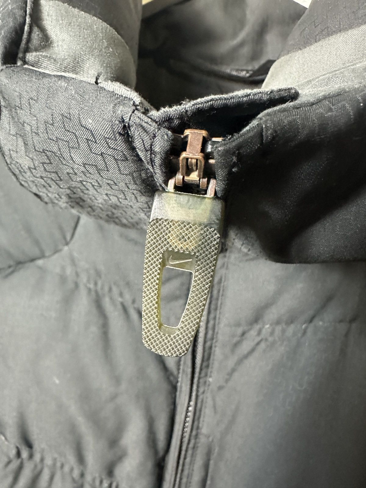 Nike × Nike ACG × Vintage Vintage Nike ACG Baby Black Down Puffer Jacket Y2K Size US L / EU 52-54 / 3 - 3 Thumbnail