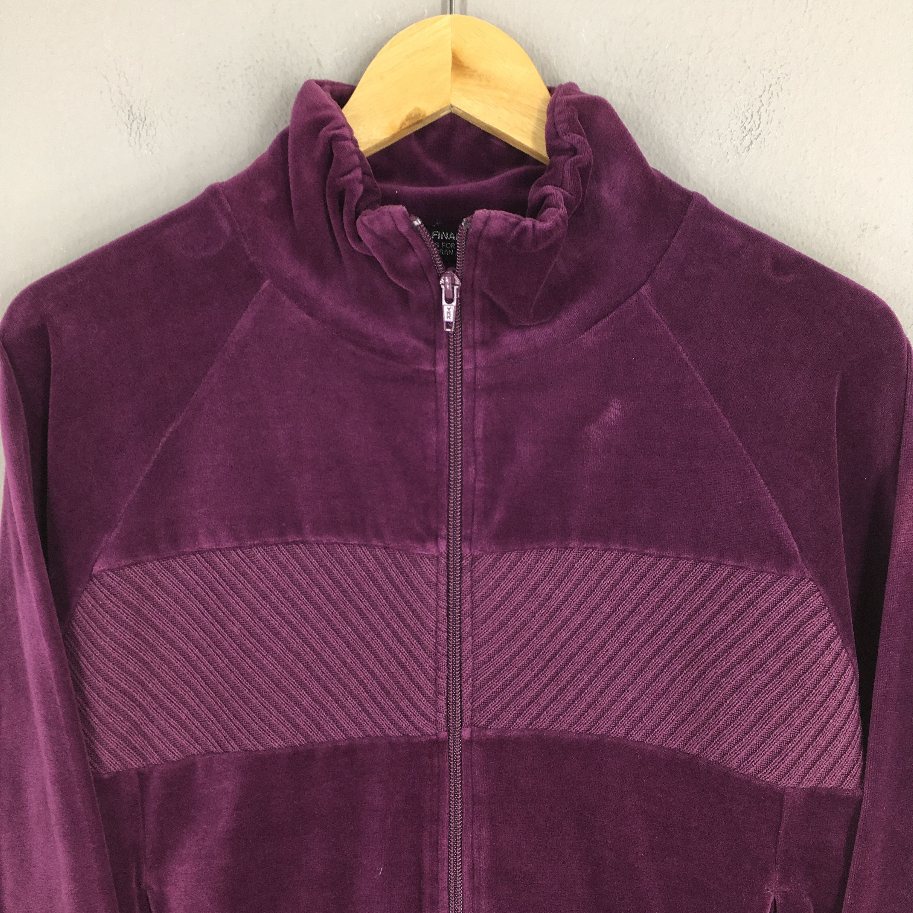 Homme Plisse Issey Miyake × Issey Miyake × Japanese Brand Vintage Final Home Issey Miyake Velvet Zipper Sweatshirt S Size US S / EU 44-46 / 1 - 2 Thumbnail
