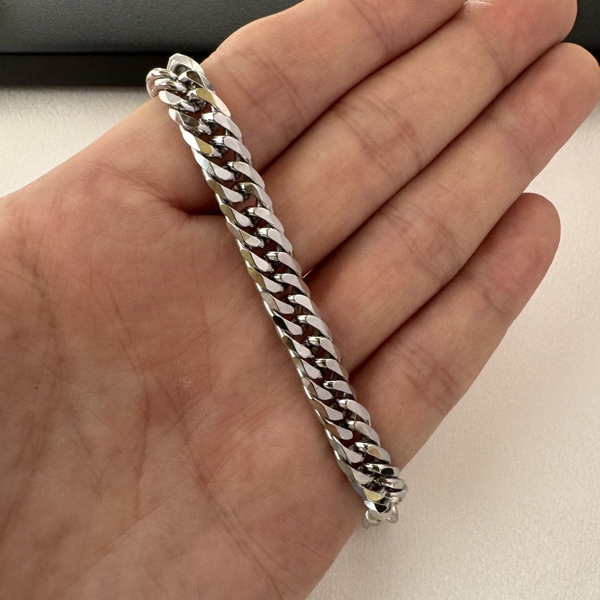 Other Link Chain Bracelet for Men and Women Hip Hop Unisex Style Size ONE SIZE - 5 Thumbnail