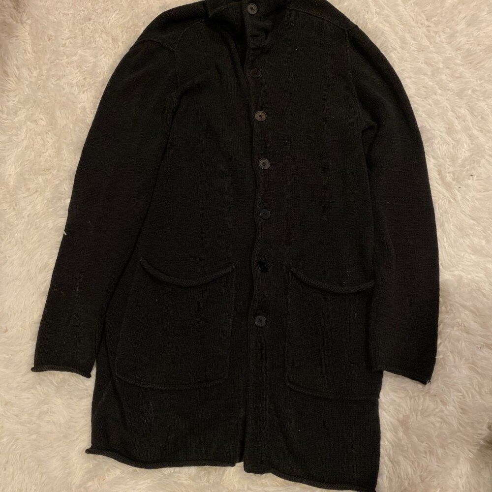 John Varvatos John Varvatos Luxe Cardigan Sweater Jacket Cotton Blend Lon Size US L / EU 52-54 / 3 - 4 Thumbnail