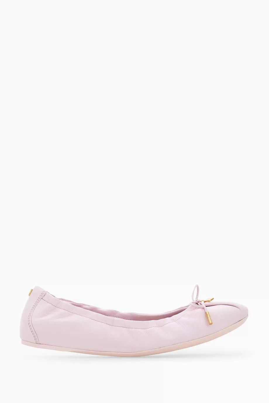 Salvatore Ferragamo o1y0426 Ballet Flats in Light Pink Size US 5.5 / IT 35.5 - 1 Thumbnail
