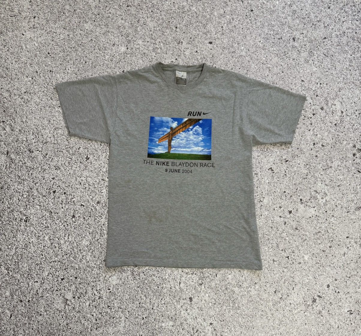 Nike × Vintage Vintage 2004 Nike The Blaydon Race Running T-shirt Size US XL / EU 56 / 4 - 3 Thumbnail