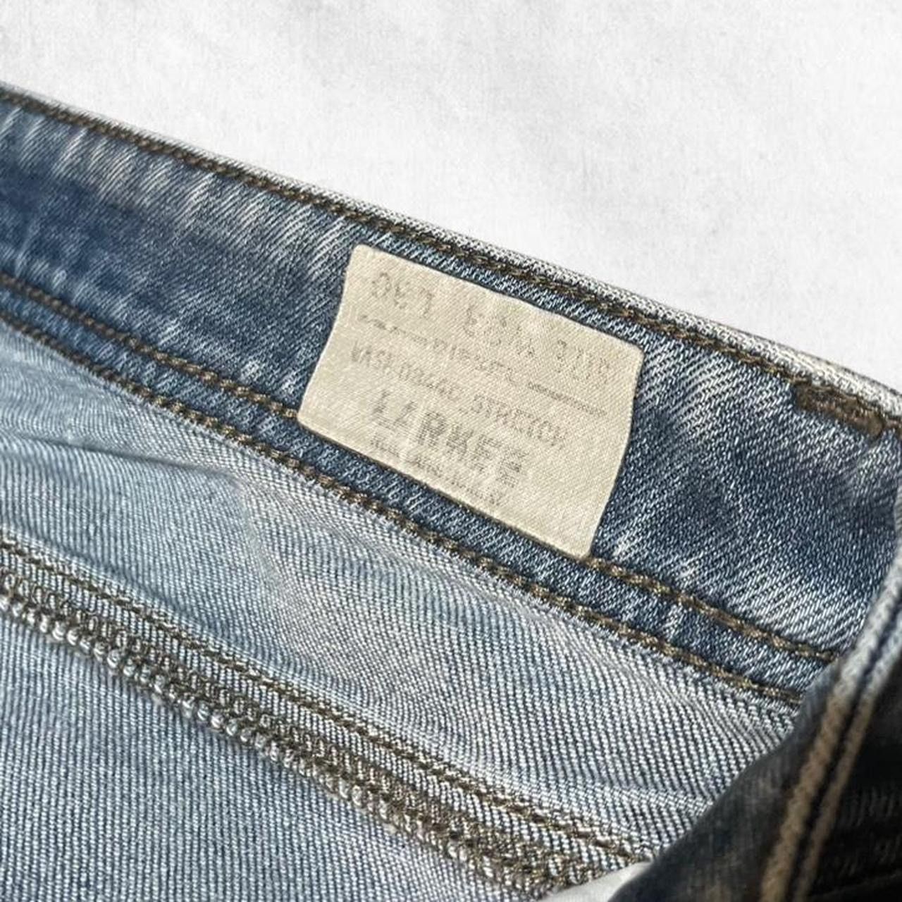 Diesel Diesel VTG LARKEE blue straight leg medium wash jeans Size 33" - 4 Thumbnail