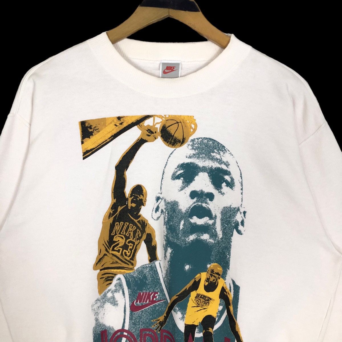 Nike Vintage 80s Nike Michael Jordan Crewneck Sweatshirt Size US M / EU 48-50 / 2 - 6 Thumbnail