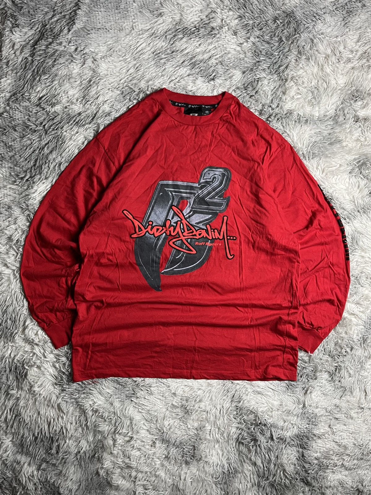 Rap Tees × Ruff Ryders × Vintage VINTAGE BASEBALL JERSEY