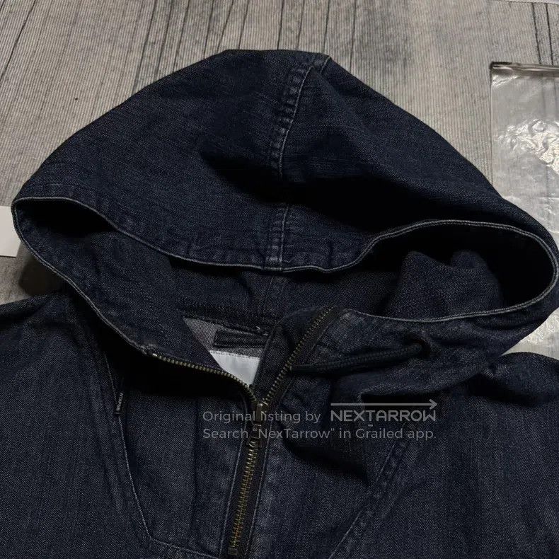 Wtaps Wtaps Half zip hooded denim jacket Size US M / EU 48-50 / 2 - 4 Thumbnail