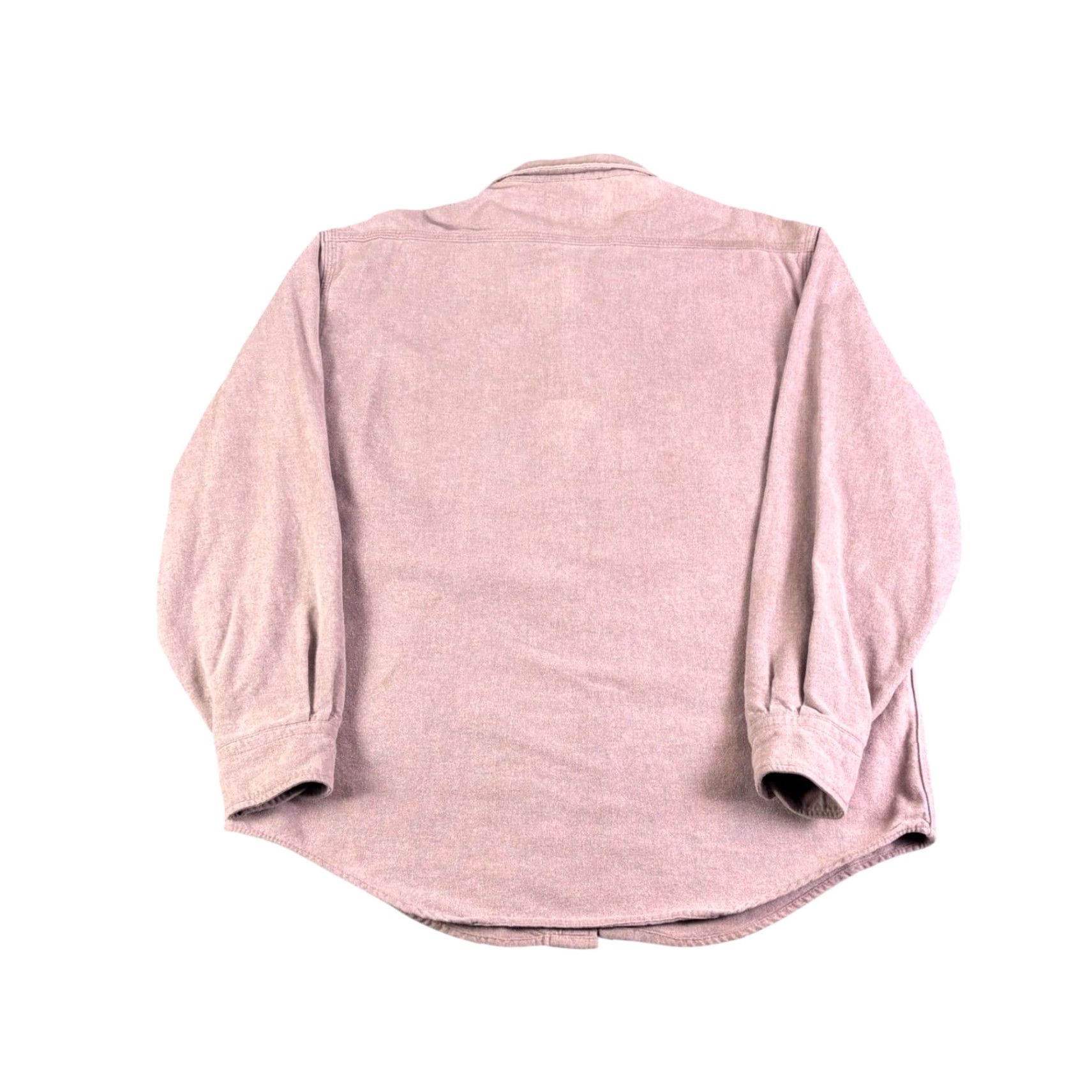 Carhartt Carhartt Shirt Mens L Purple Twill Heavyweight Button-Up Pocketed Western Casual Workwear 90s Size US L / EU 52-54 / 3 - 2 Thumbnail