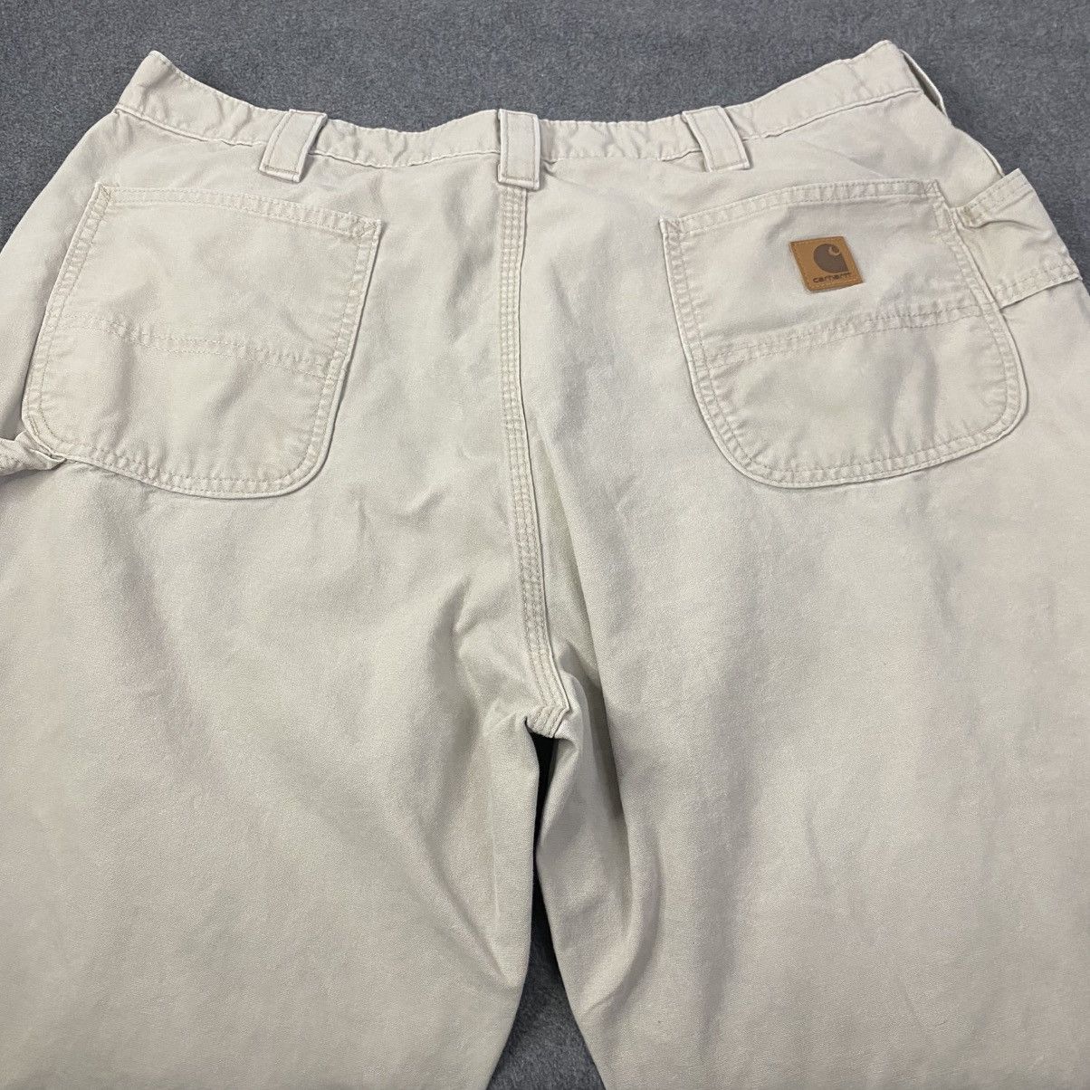 Carhartt Carhartt Carpenter Pants Mens Work Utility Beige 40x30 EUC Size US 40 / EU 56 - 7 Thumbnail