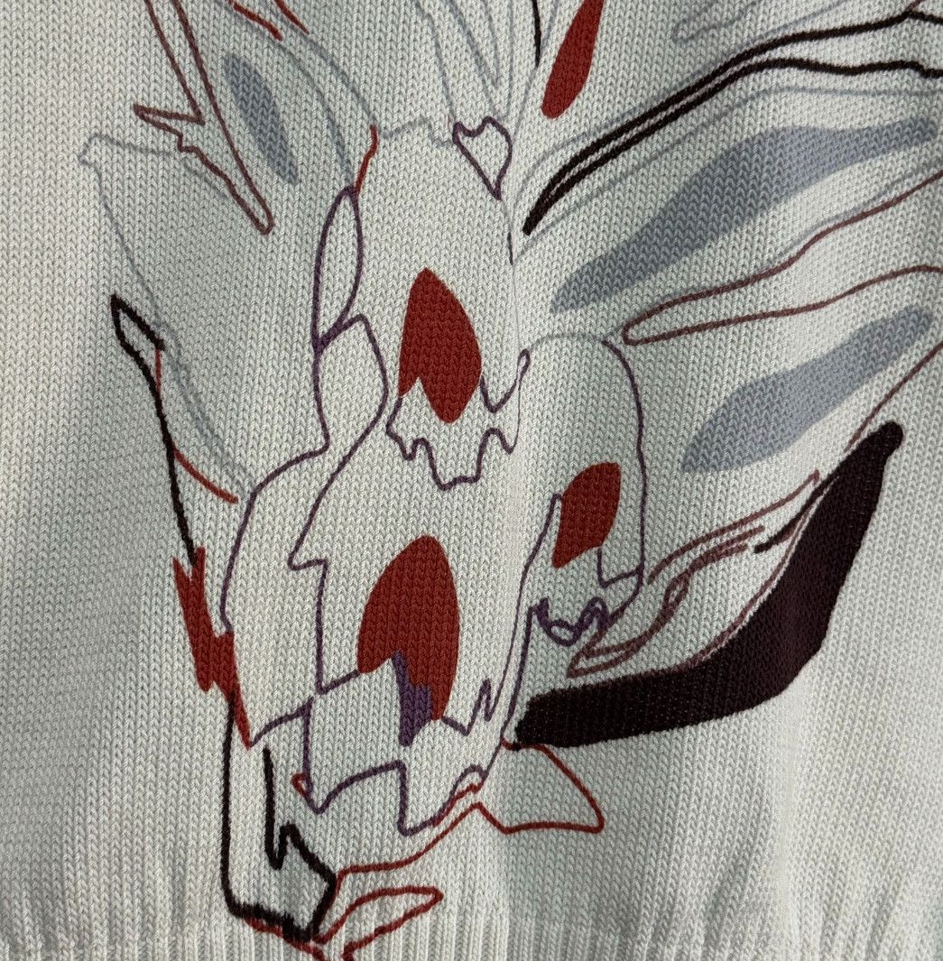 Kiko Kostadinov 22ss FUTUR PRINTED KNIT