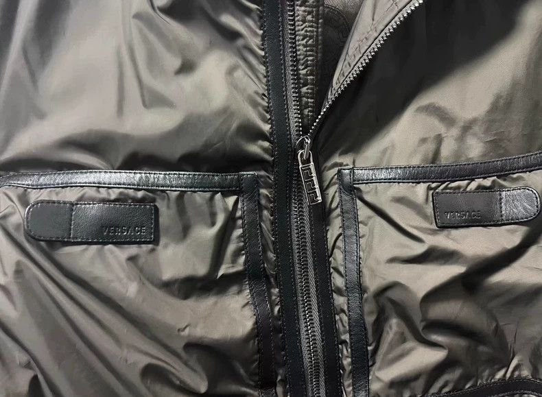 Versace Versace Genuine leather patchwork coat Size US M / EU 48-50 / 2 - 4 Thumbnail