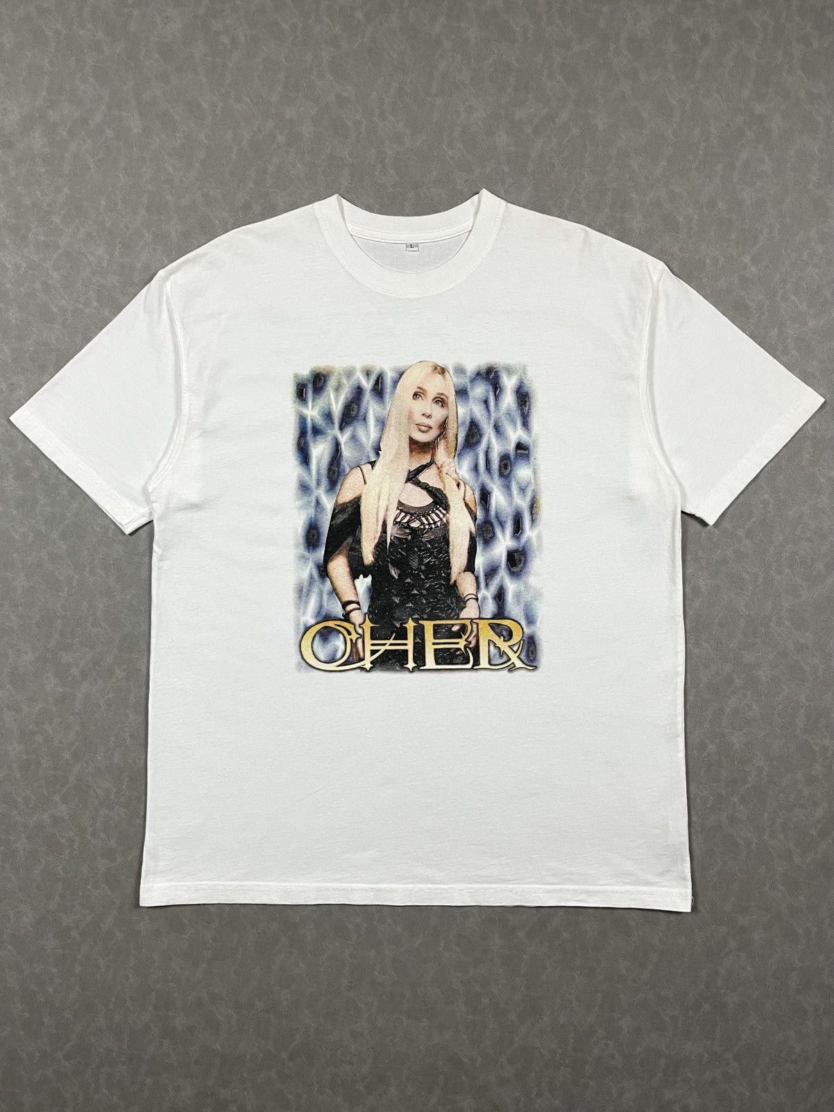 Vintage 2002 Cher in CHROME HEARTS tour tee Size US L / EU 52-54 / 3 - 2 Thumbnail