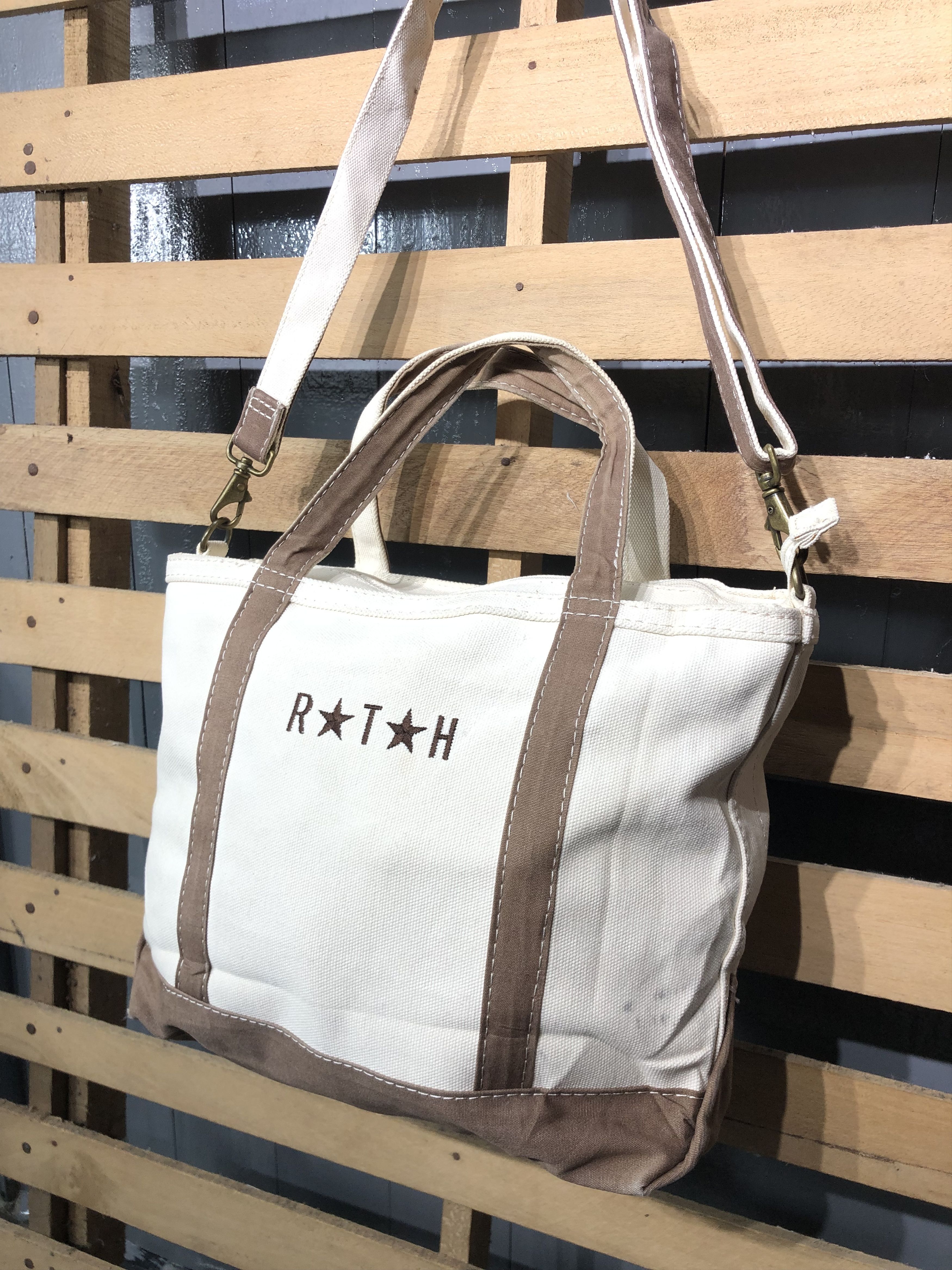 L.L. Bean × Vintage Rare‼️ L.L. Bean Style Canvas Crossbody Tote bag Size ONE SIZE - 3 Thumbnail