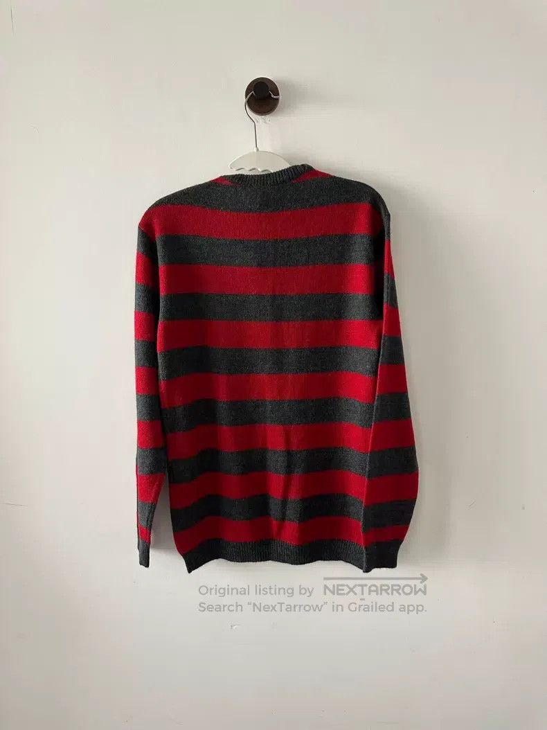 Loewe Loewe Red striped embroidered sweater Size XS / US 0-2 / IT 36-38 - 2 Thumbnail