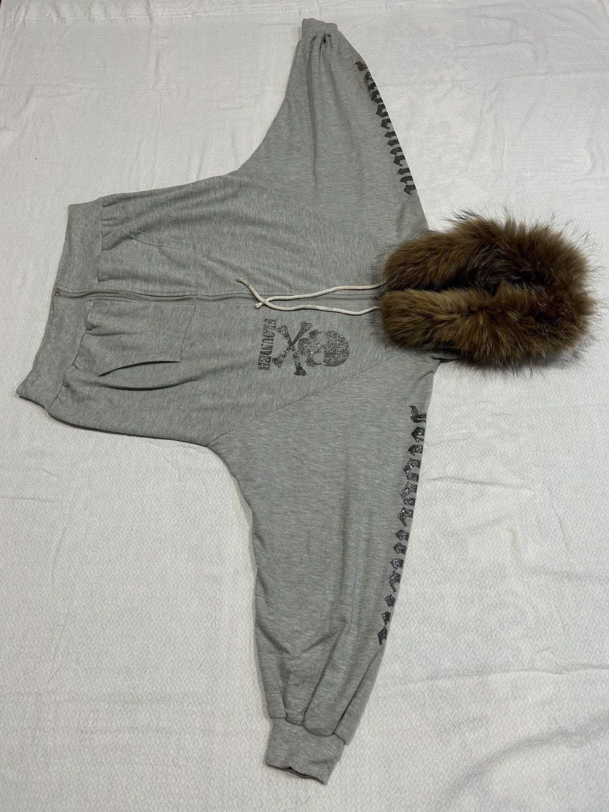 If Six Was Nine 💸BINDINGOFFER💸Fur Hoodie Dark Cloods Flounder Skull Lgb Ifsi Size US L / EU 52-54 / 3 - 6 Thumbnail