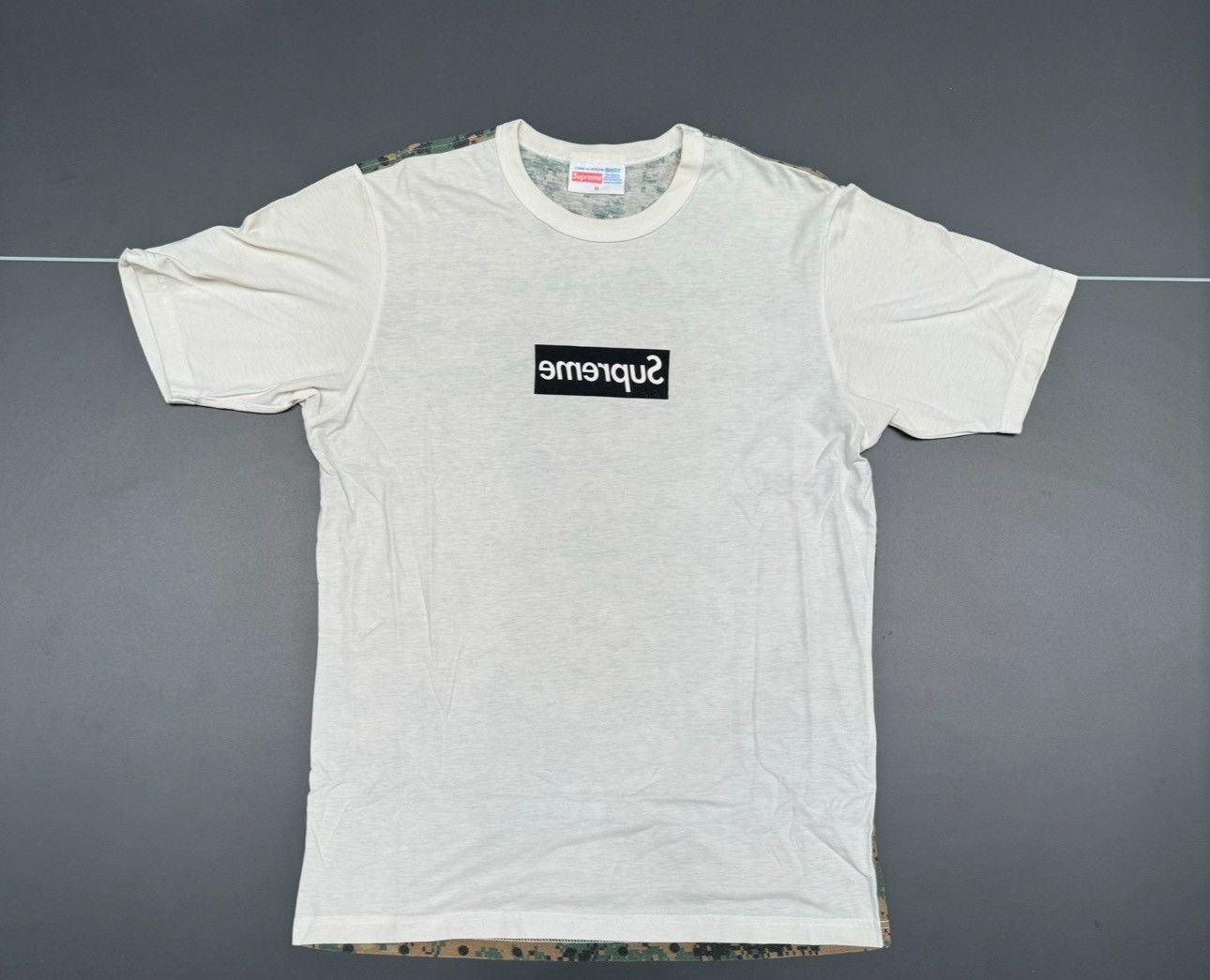 Comme des Garcons × Supreme Supreme x Comme des Garçons SS13 Box Logo T-Shirt Size US M / EU 48-50 / 2 - 1 Thumbnail
