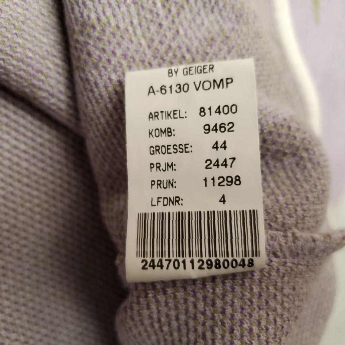 Vintage VINTAGE Geiger Tank Top Womens M Purple Floral Cottagecore Made in Austria Size M / US 6-8 / IT 42-44 - 7 Thumbnail