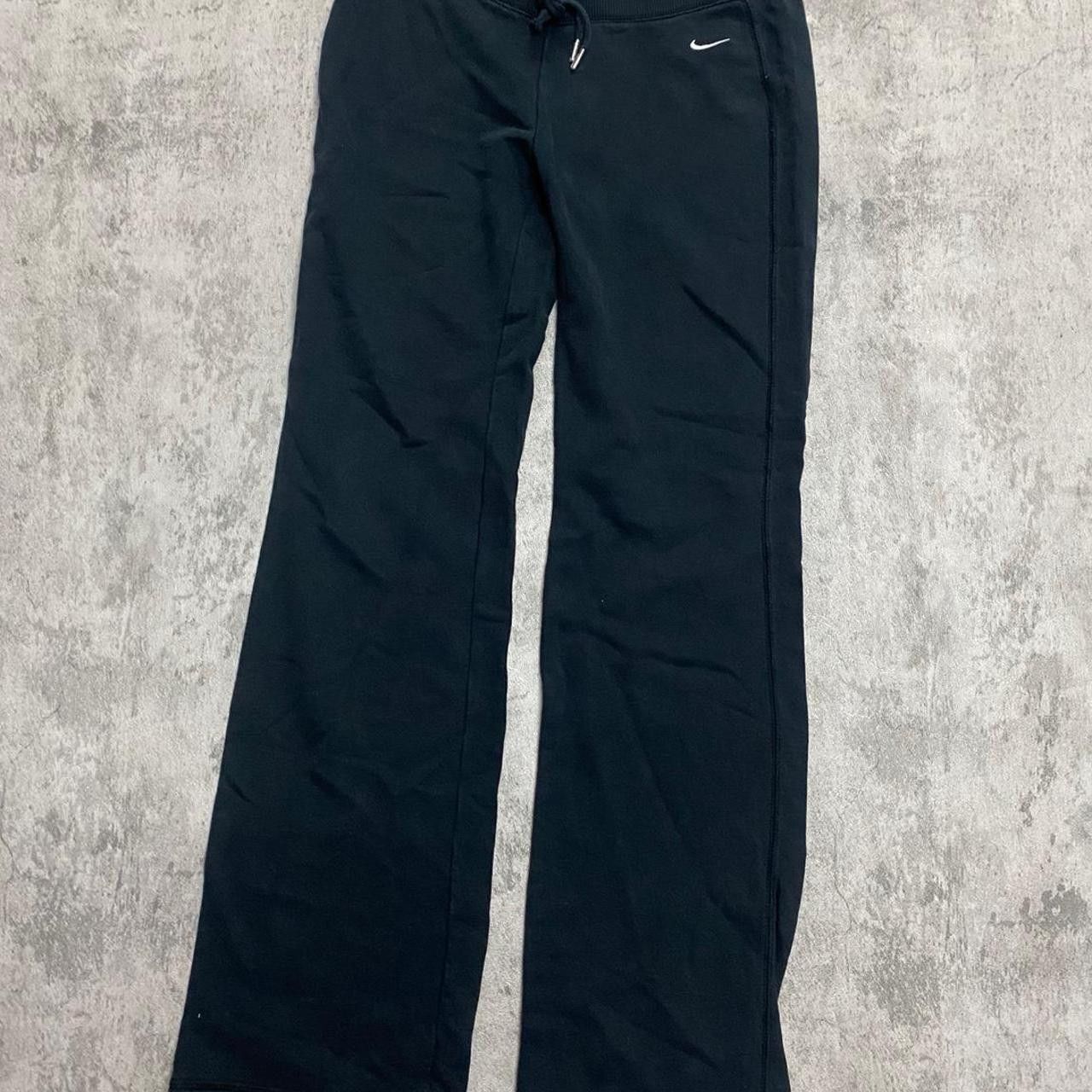 Nike Nike black sweatpants nike y2k 2000s rap hip hop run Size US 28 / EU 44 - 1 Thumbnail