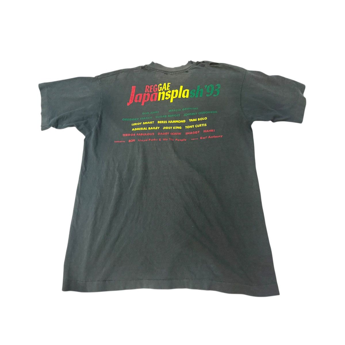 Band Tees Vintage 90s Reggae Japansplash 1993 T Shirt Size US L / EU 52-54 / 3 - 2 Thumbnail