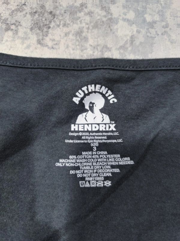 Band Tees oversize jimi hendrix top rock alt Size XL / US 12-14 / IT 48-50 - 2 Thumbnail