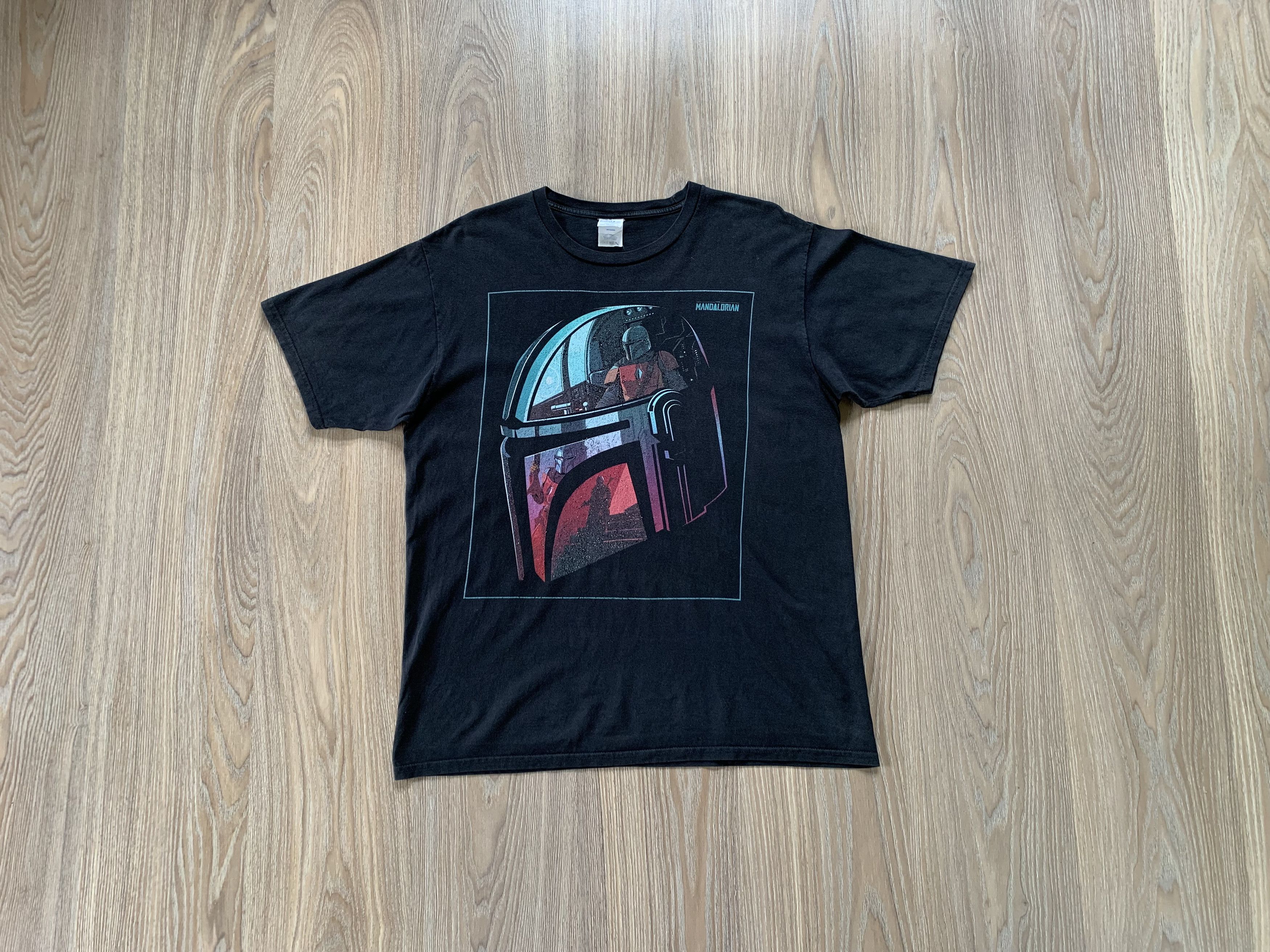 Star Wars Star Wars The Mandalorian Printed Cotton T-Shirt Size US L / EU 52-54 / 3 - 2 Thumbnail