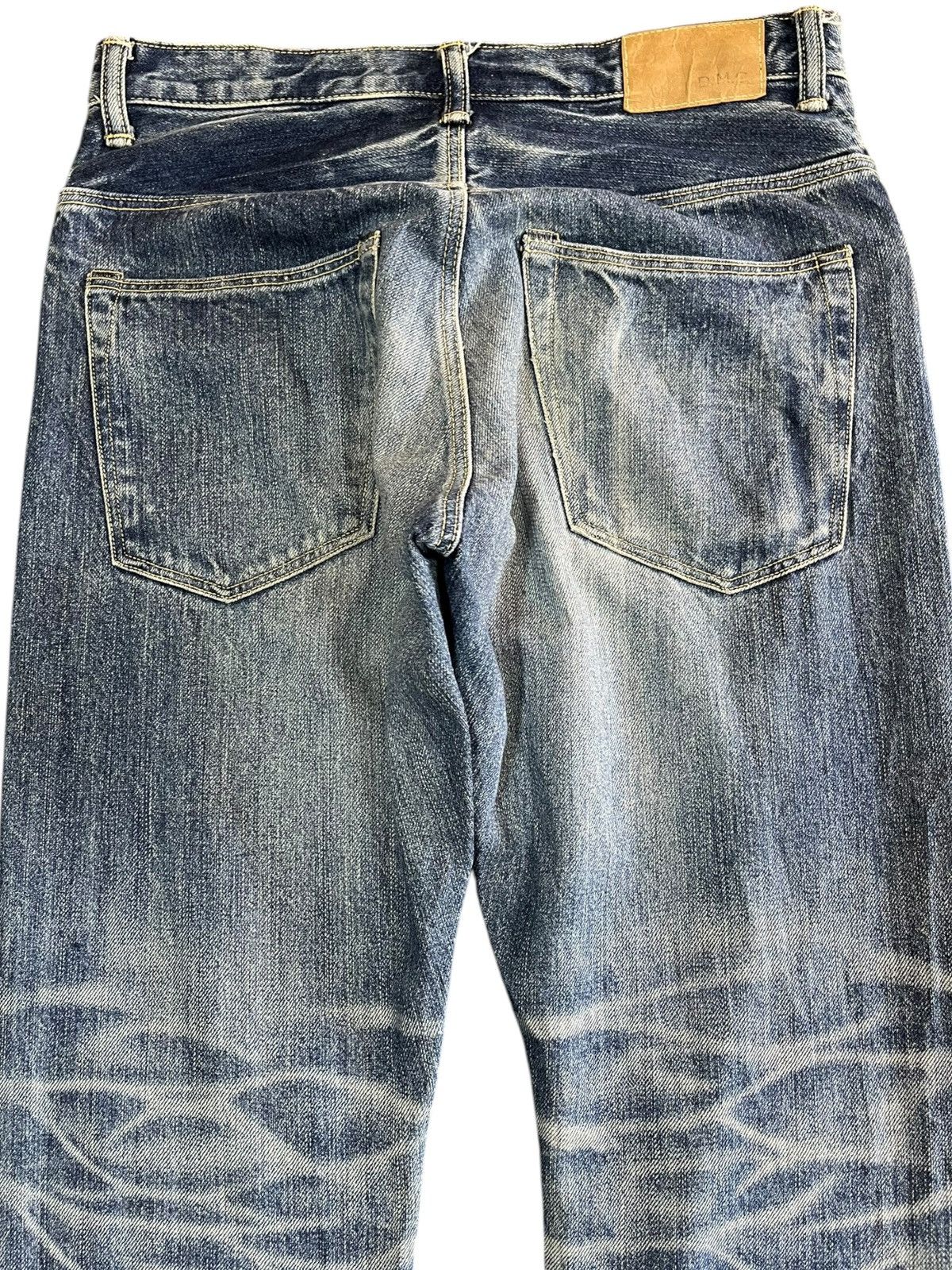 Le Grande Bleu (L.G.B.) Vintage Domingo Selvedge Distressed Denim Size US 29 - 7 Thumbnail