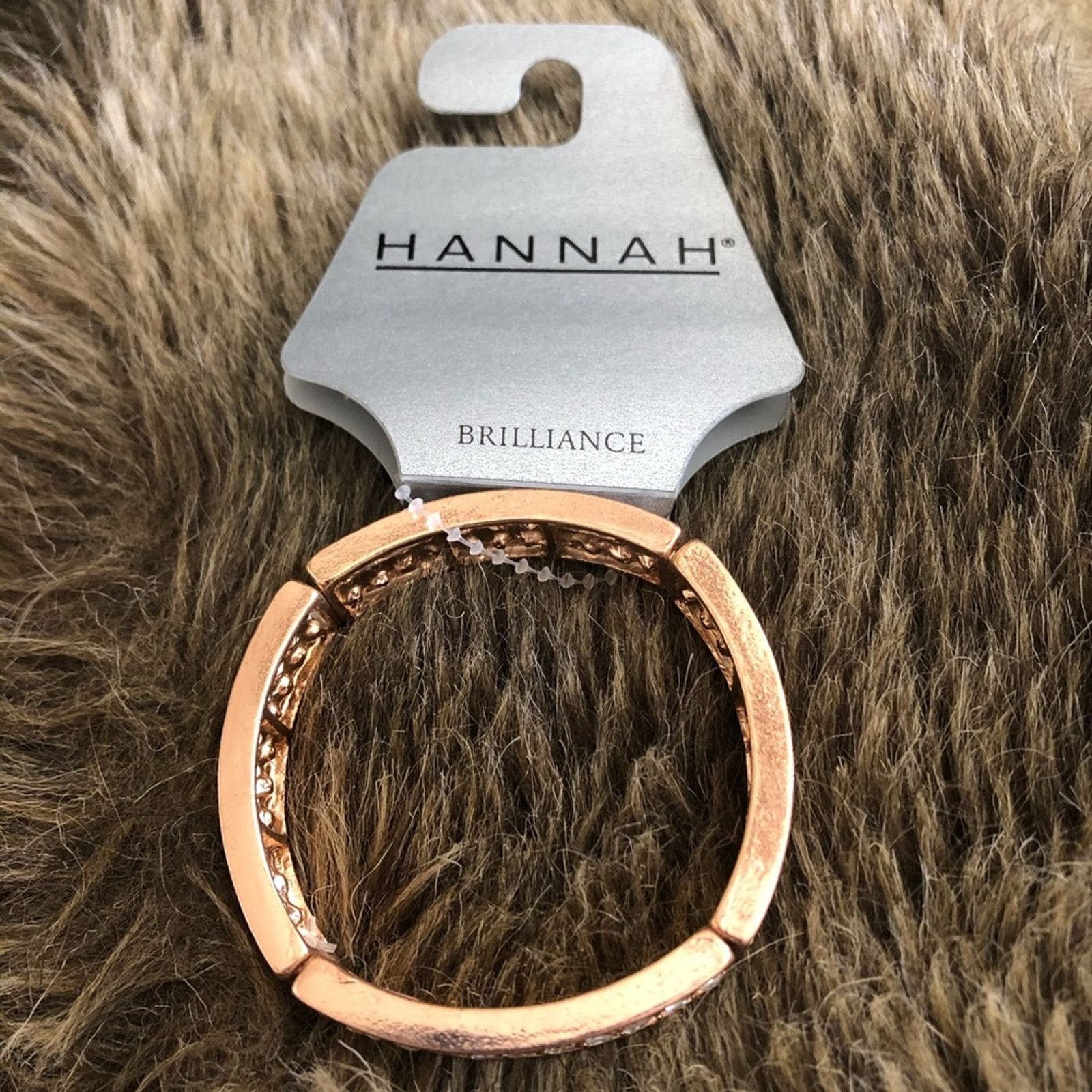 Jewelry Hannah brilliance rose gold rhinestone bracelet Size ONE SIZE - 7 Thumbnail