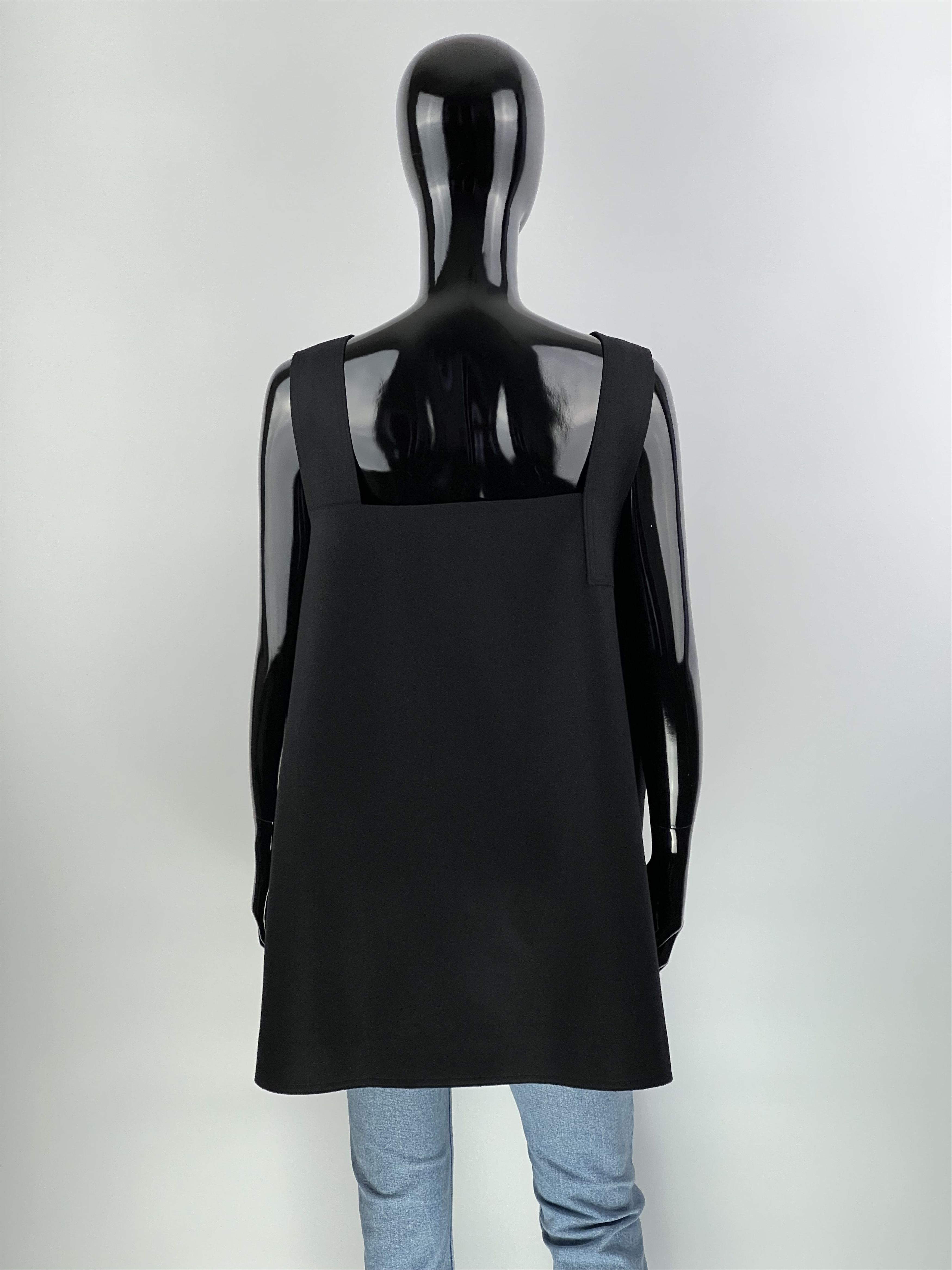 Cos COS Black Wool/Cashmere Pocket Short Dress Size EU44 Size XL / US 12-14 / IT 48-50 - 3 Thumbnail