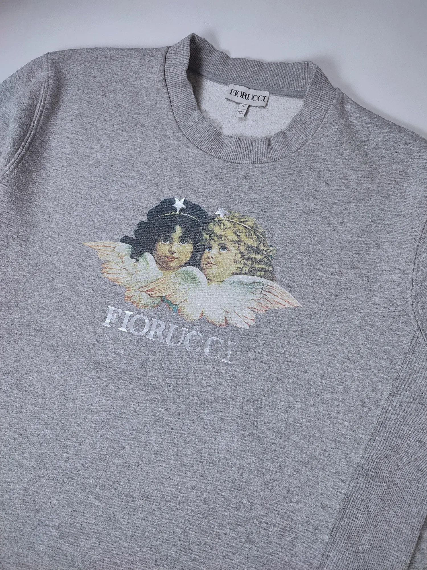 Fiorucci Fiorucci Angels print sweatshirt crewneck Size US XL / EU 56 / 4 - 6 Thumbnail