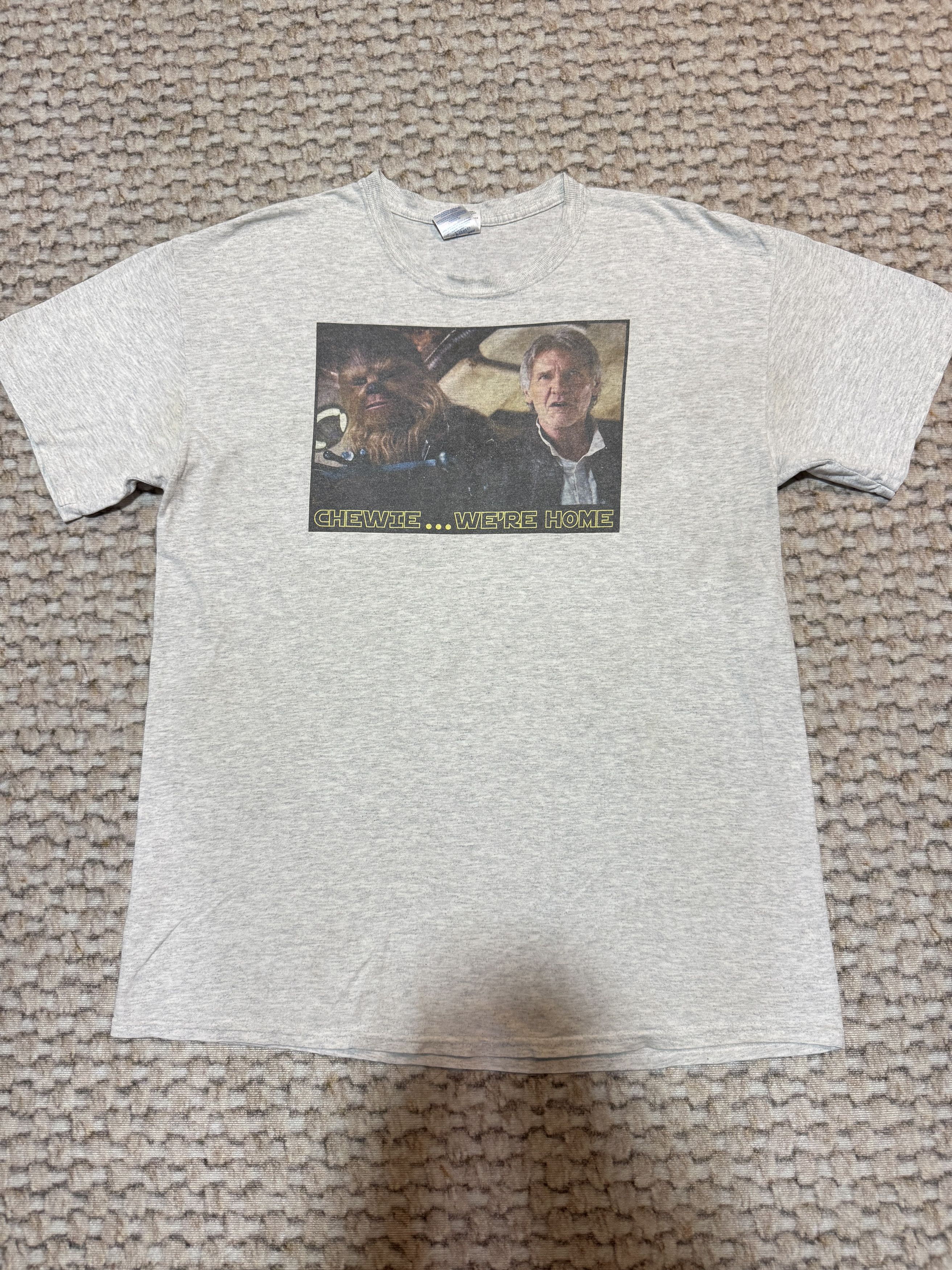 Star Wars Vintage Star Wars Movie Photo T shirt Ben Solo Chewbacca Size US L / EU 52-54 / 3 - 1 Thumbnail
