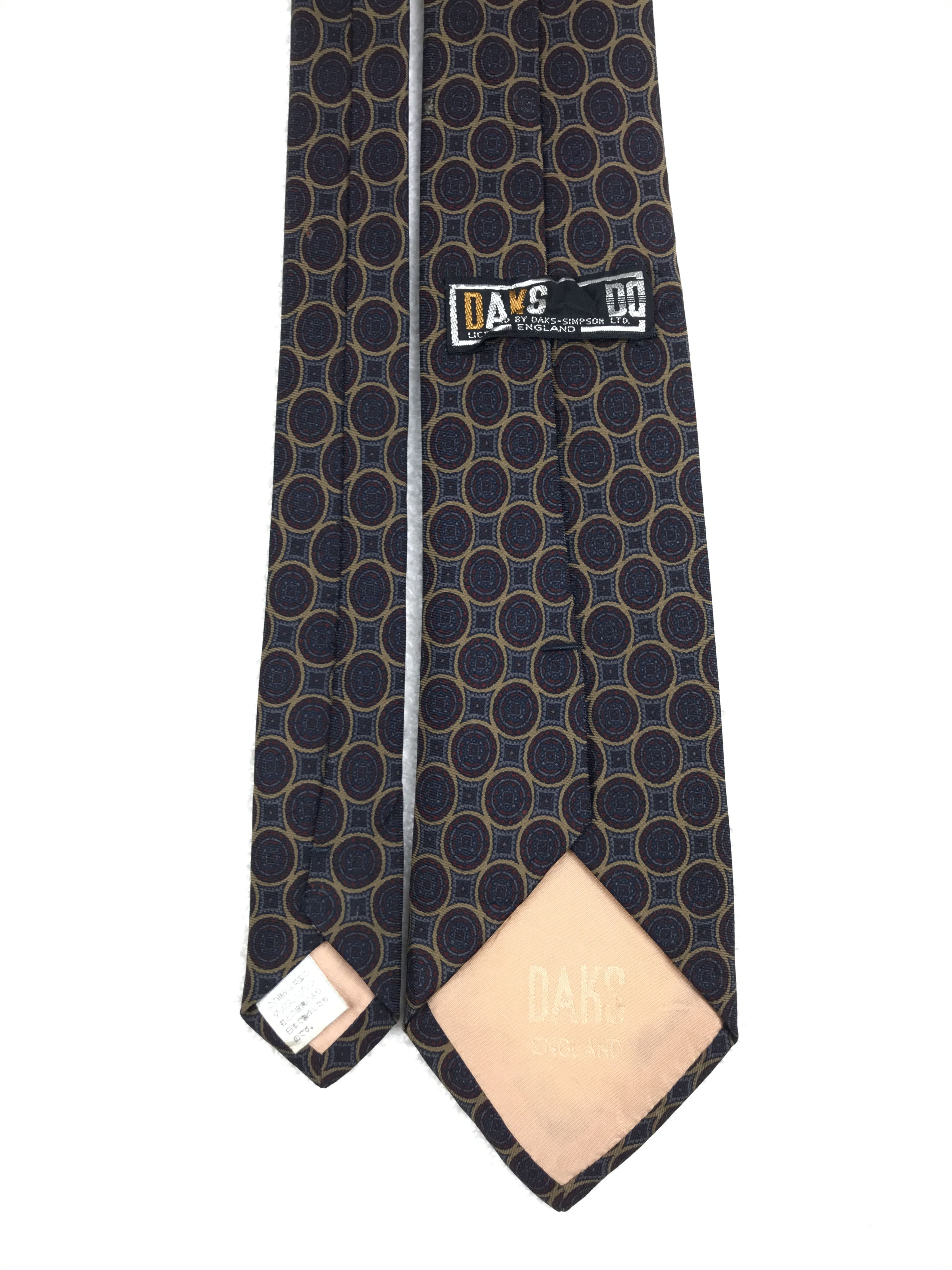 DAKS × Designer × Vintage Vintage DAKS Silk Necktie Size ONE SIZE - 4 Thumbnail