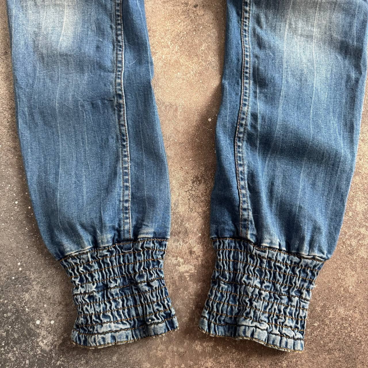 Desigual × Japanese Brand × Vintage Y2K Desigual Vintage Amazing Skinny Cuffed Jeans Size 27" / US 4 / IT 40 - 8 Thumbnail