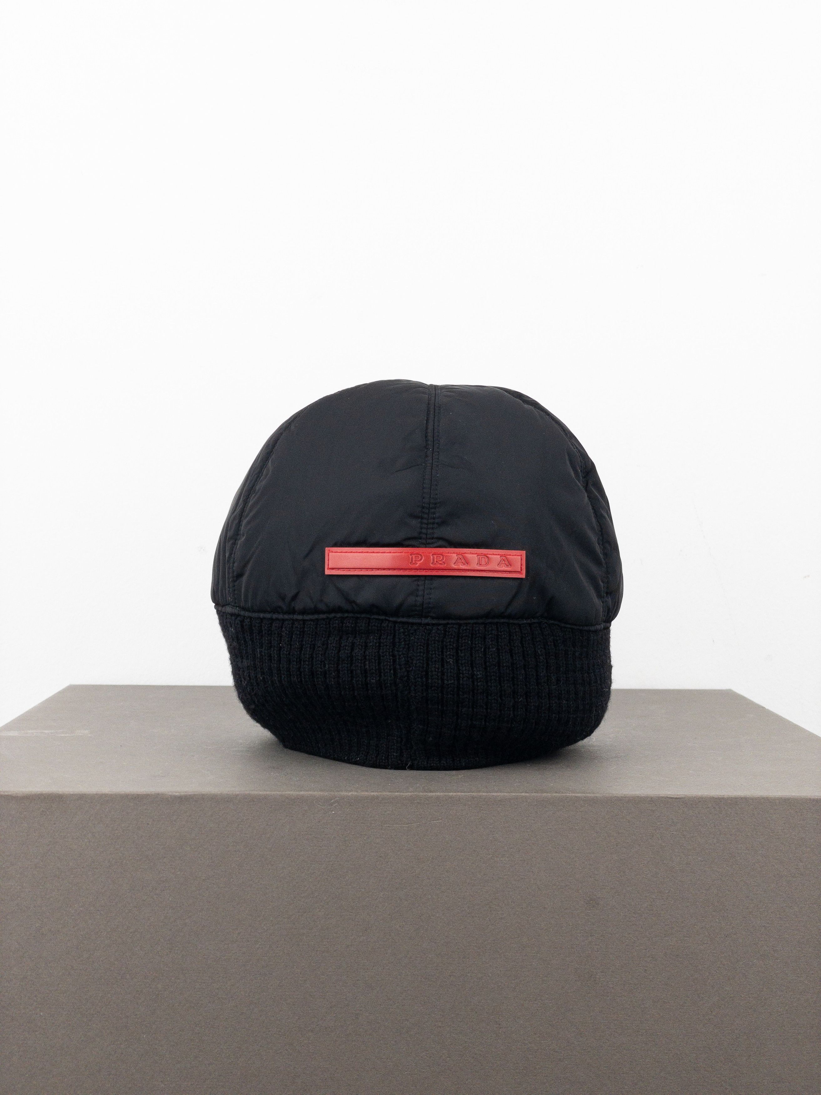 Prada Mohair Mohawk Beanie Hat FW 2007 Runway | Grailed