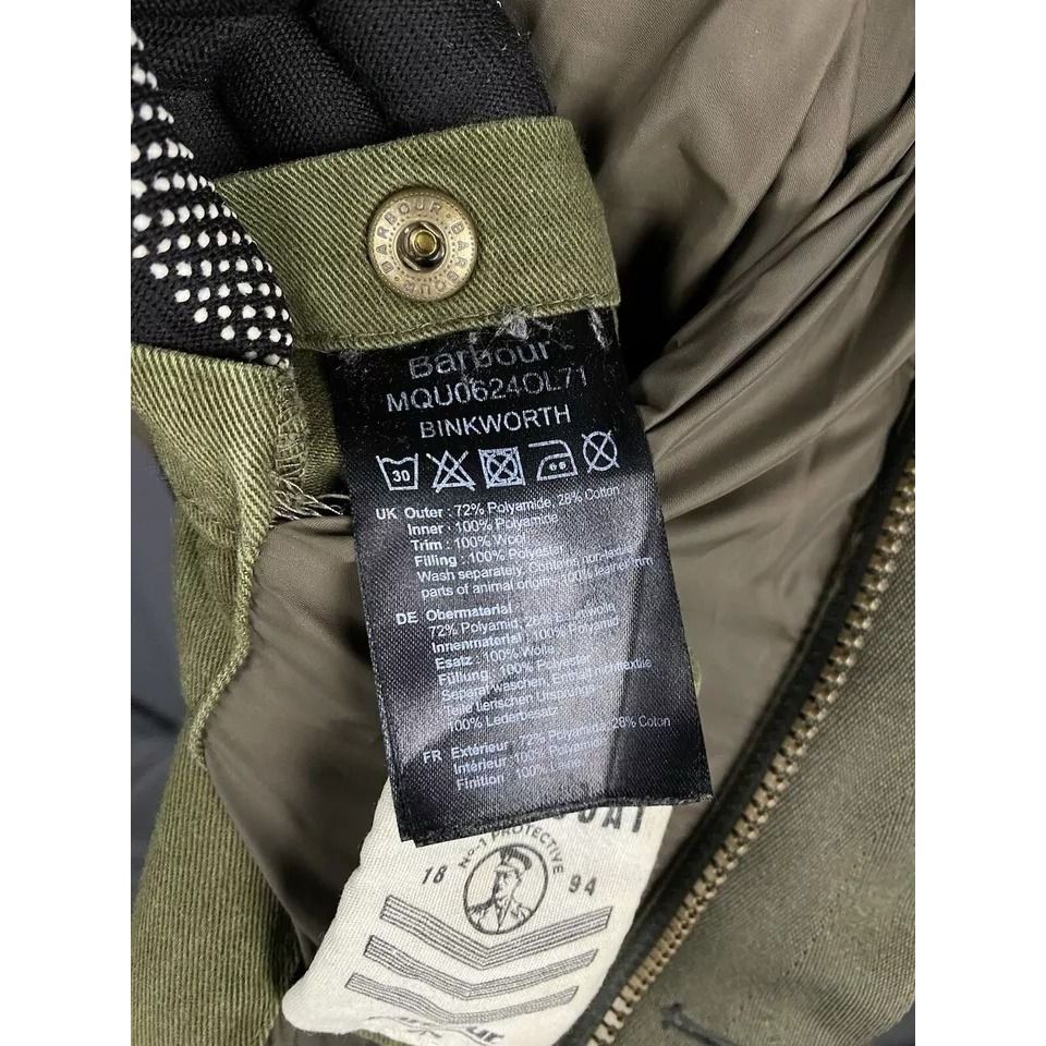 Barbour Barbour Greatcoat Men's Green Insulated Quilted Jacket Size Size US S / EU 44-46 / 1 - 12 Thumbnail