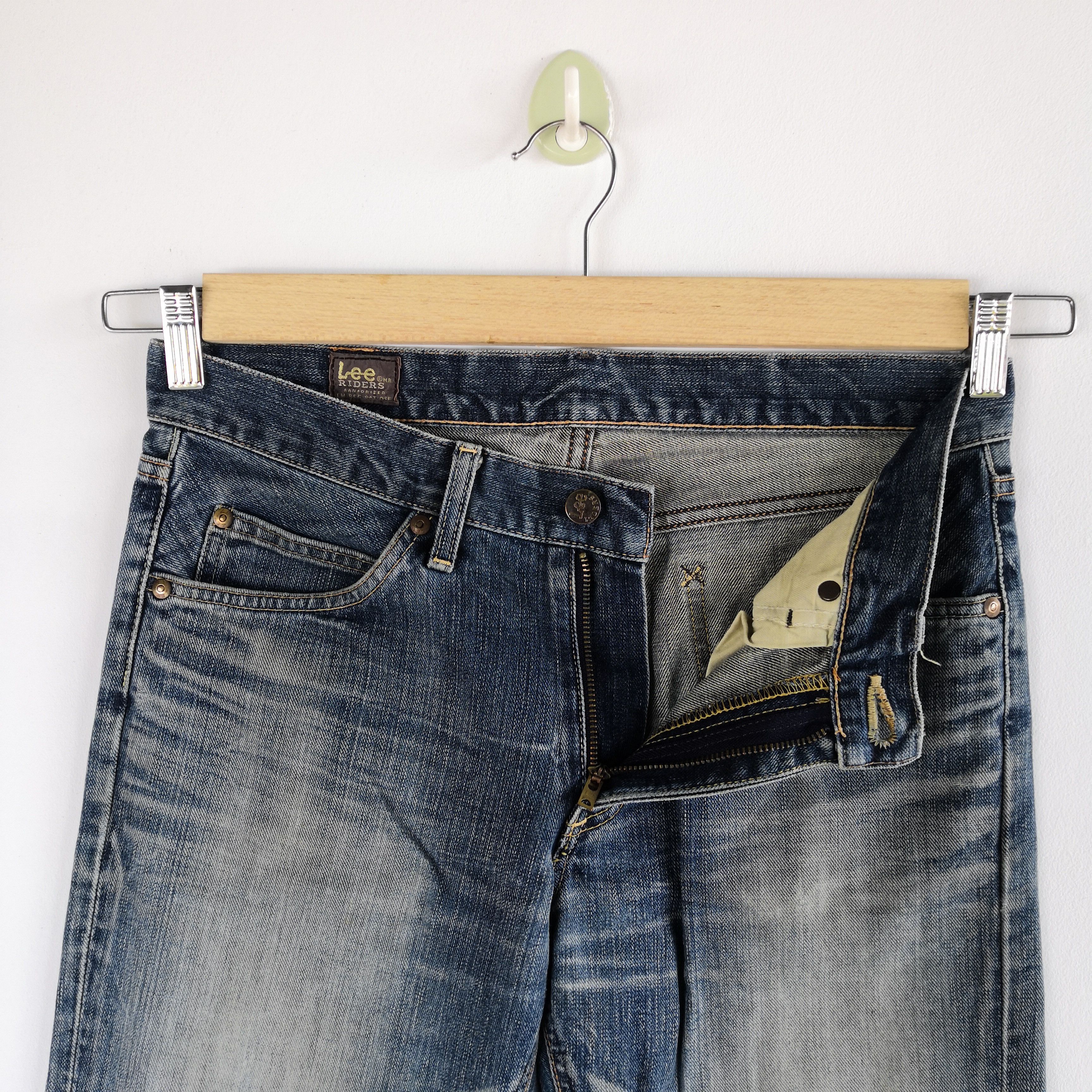 Lee Vintage 80s Lee Denim Lee Distressed Jeans Lee Rusty Pants Size US 30 / EU 46 - 8 Thumbnail