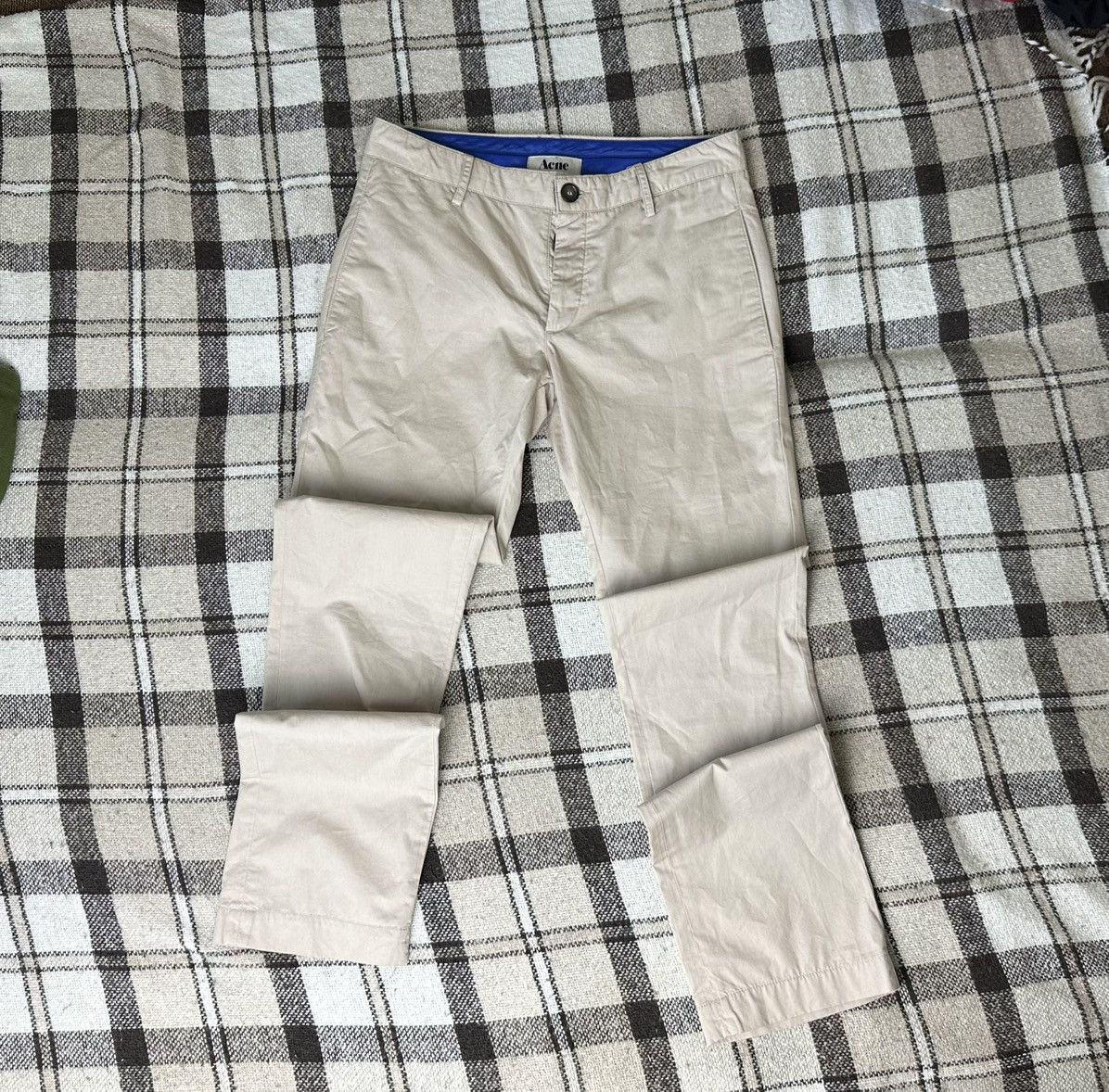 Acne Studios Acne Studios «Gin Kitt» Pants Trousers Blue Overlock 28/32 Size US 28 / EU 44 - 6 Thumbnail