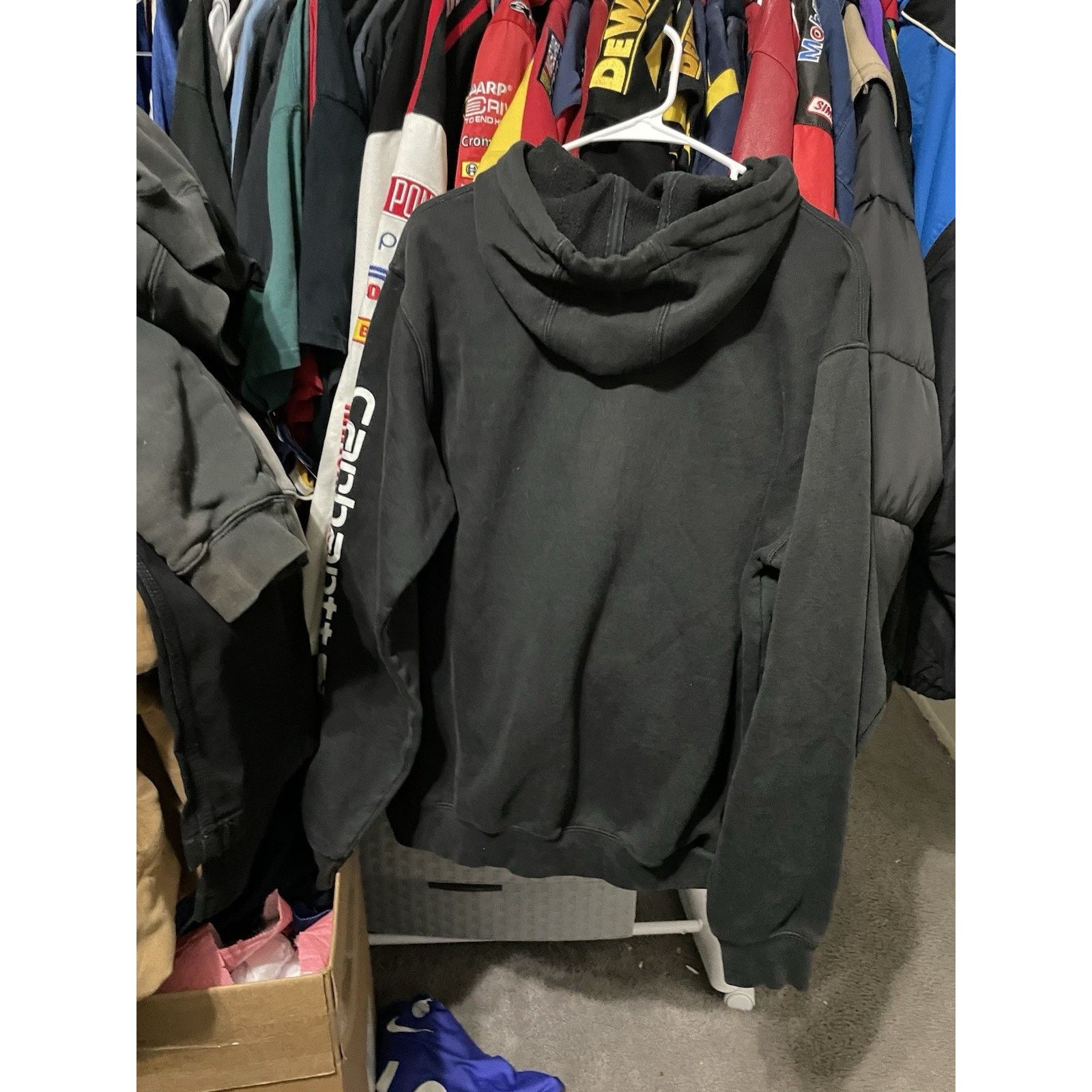 Carhartt Size L-Men's Carhartt Loose Fit Midweight Sleeve Logo Hoodie Size US L / EU 52-54 / 3 - 2 Thumbnail