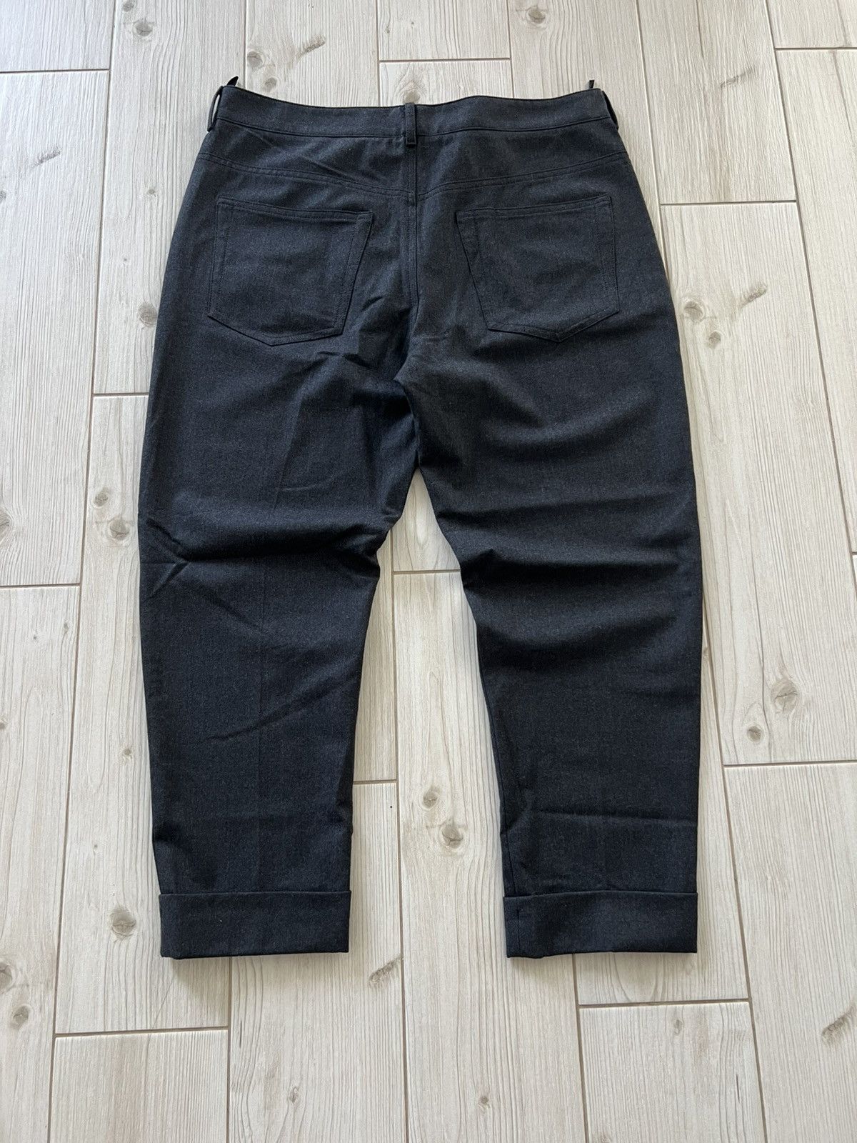 Prada Prada Wool Trousers Dark Grey Men’s Casual Pants 32 Size Size US 32 / EU 48 - 2 Thumbnail