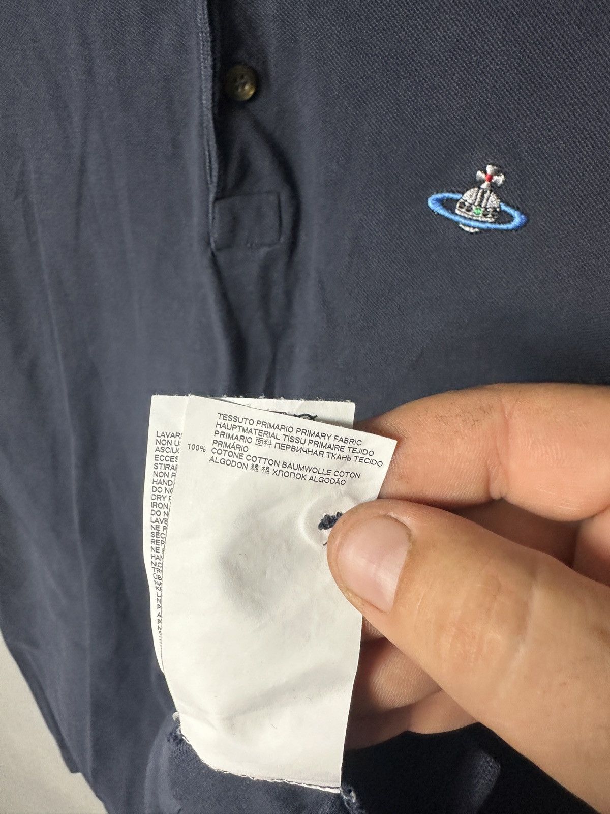 Vivienne Westwood Vivienne Westwood Polo Shirt Men’s Vintage Y2K Luxury Size US XL / EU 56 / 4 - 8 Thumbnail